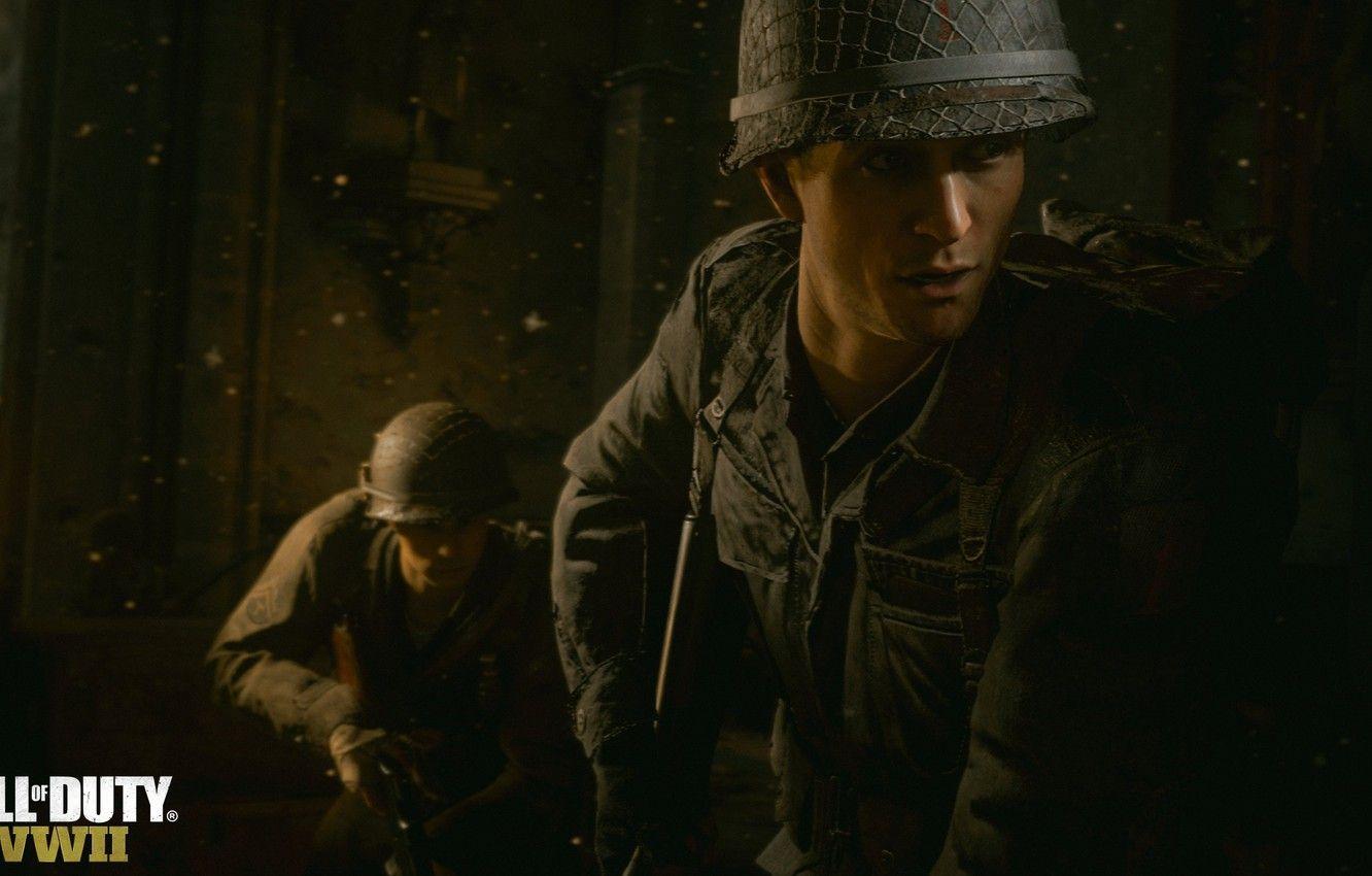 1332x850 Wallpaper Call of Duty, War, World War II, Activision, Call Of
