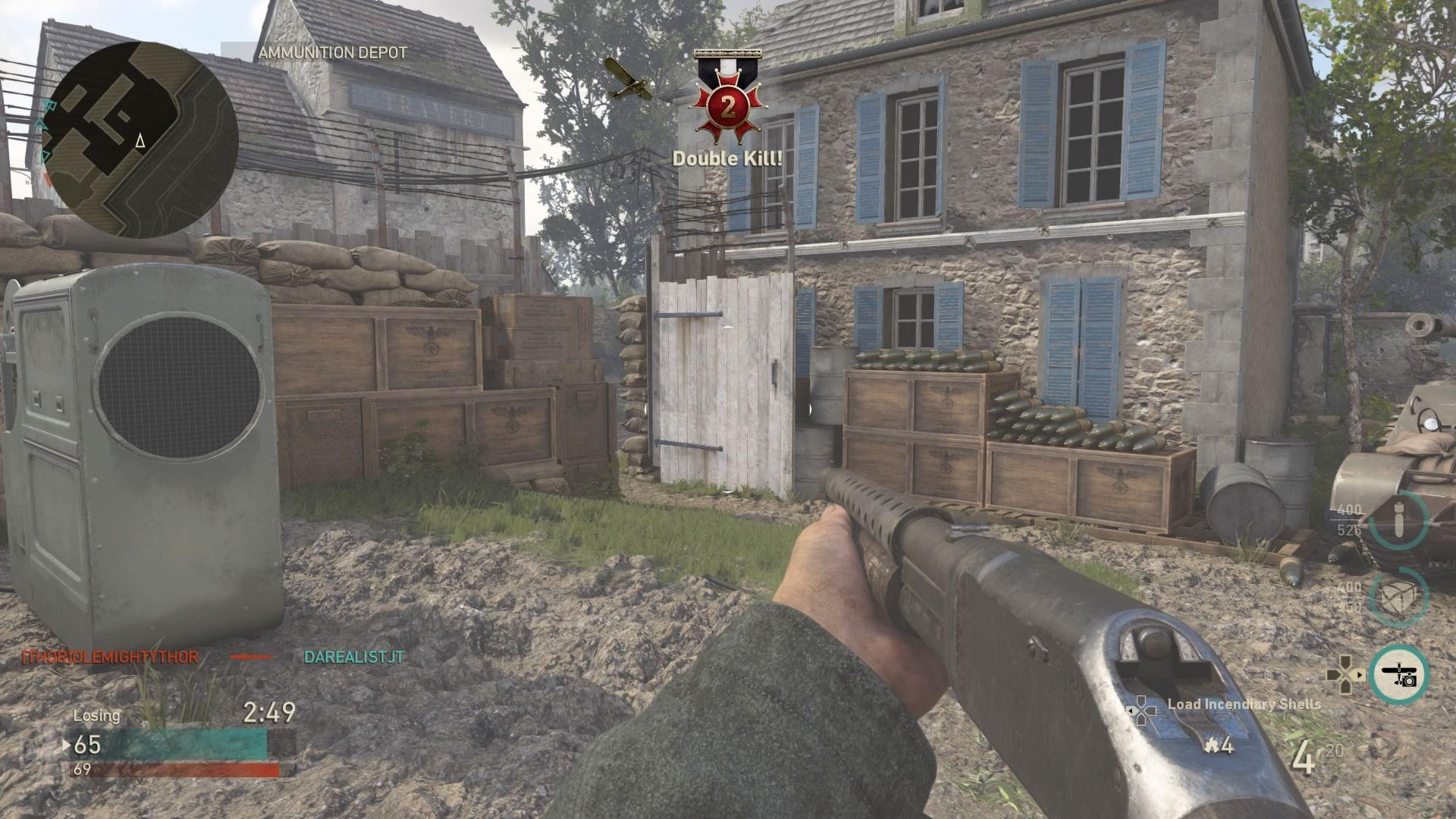 1920x1080 Call of Duty WWII Double Kill Medal Wallpaper 62143 1920x1080px