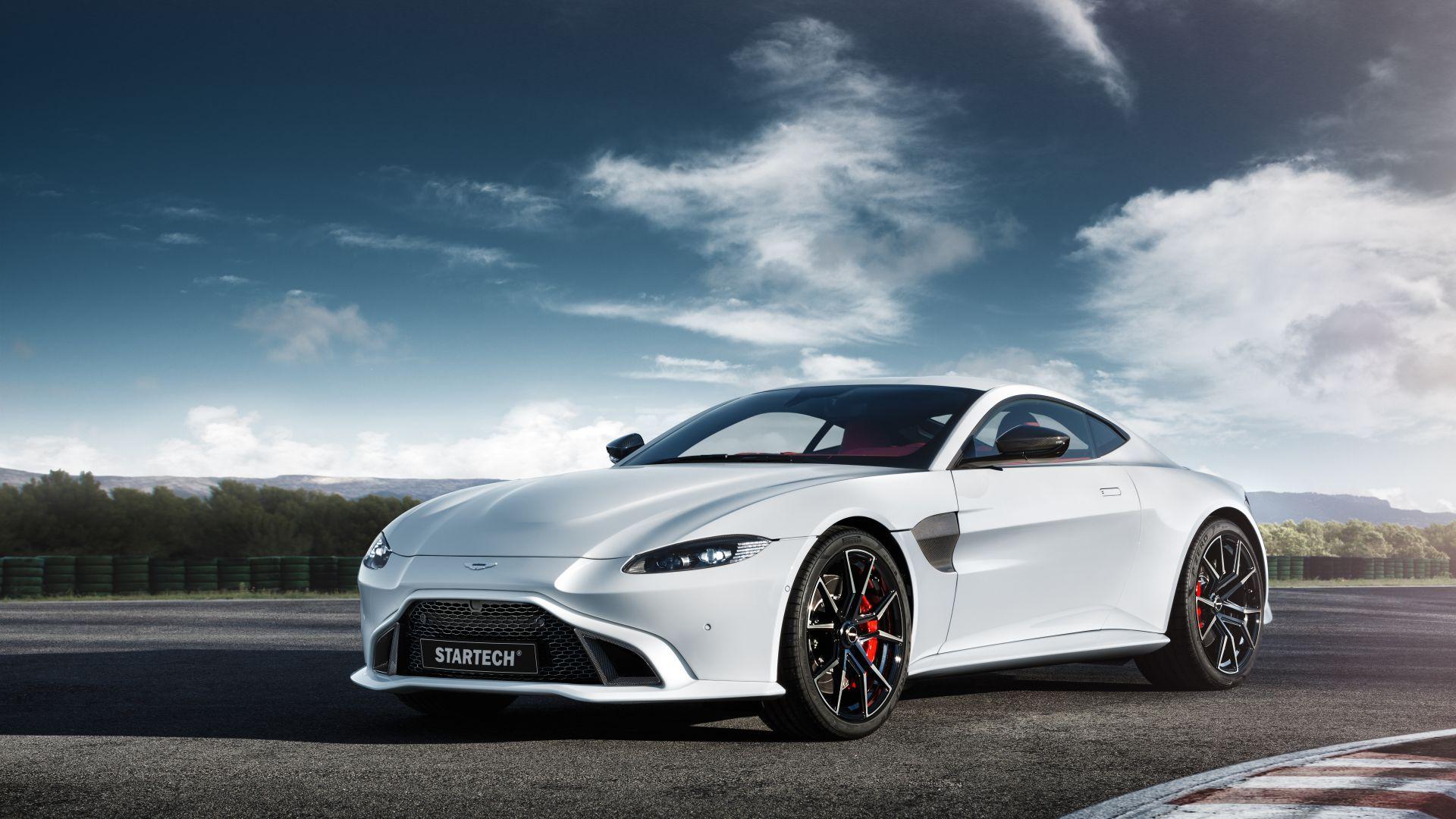 1920x1080 Wallpaper Aston Martin Vantage Startech, 2019 Cars, Geneva Motor