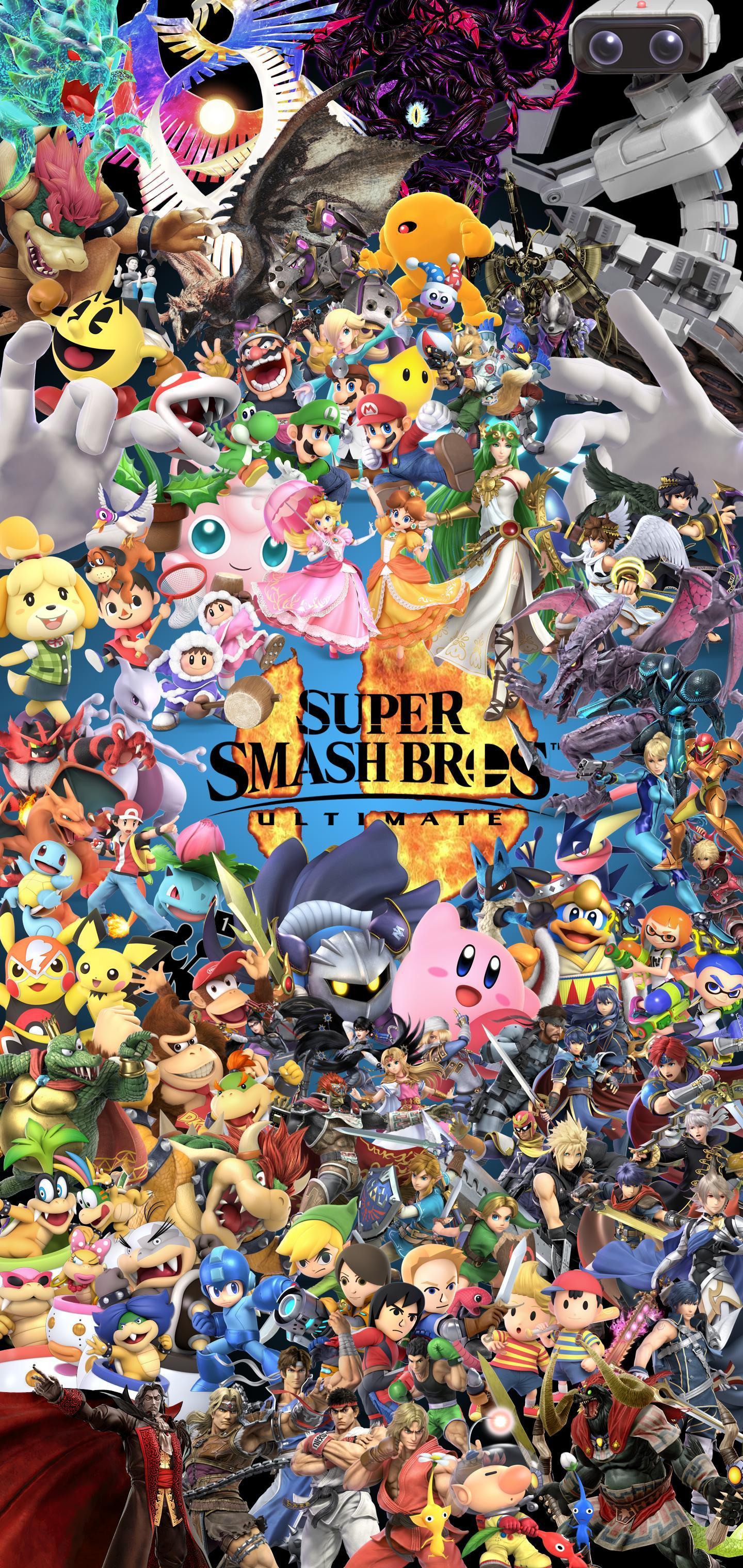 1440x3040 Smash Bros Wallpaper Phone, Free Stock Wallpaper