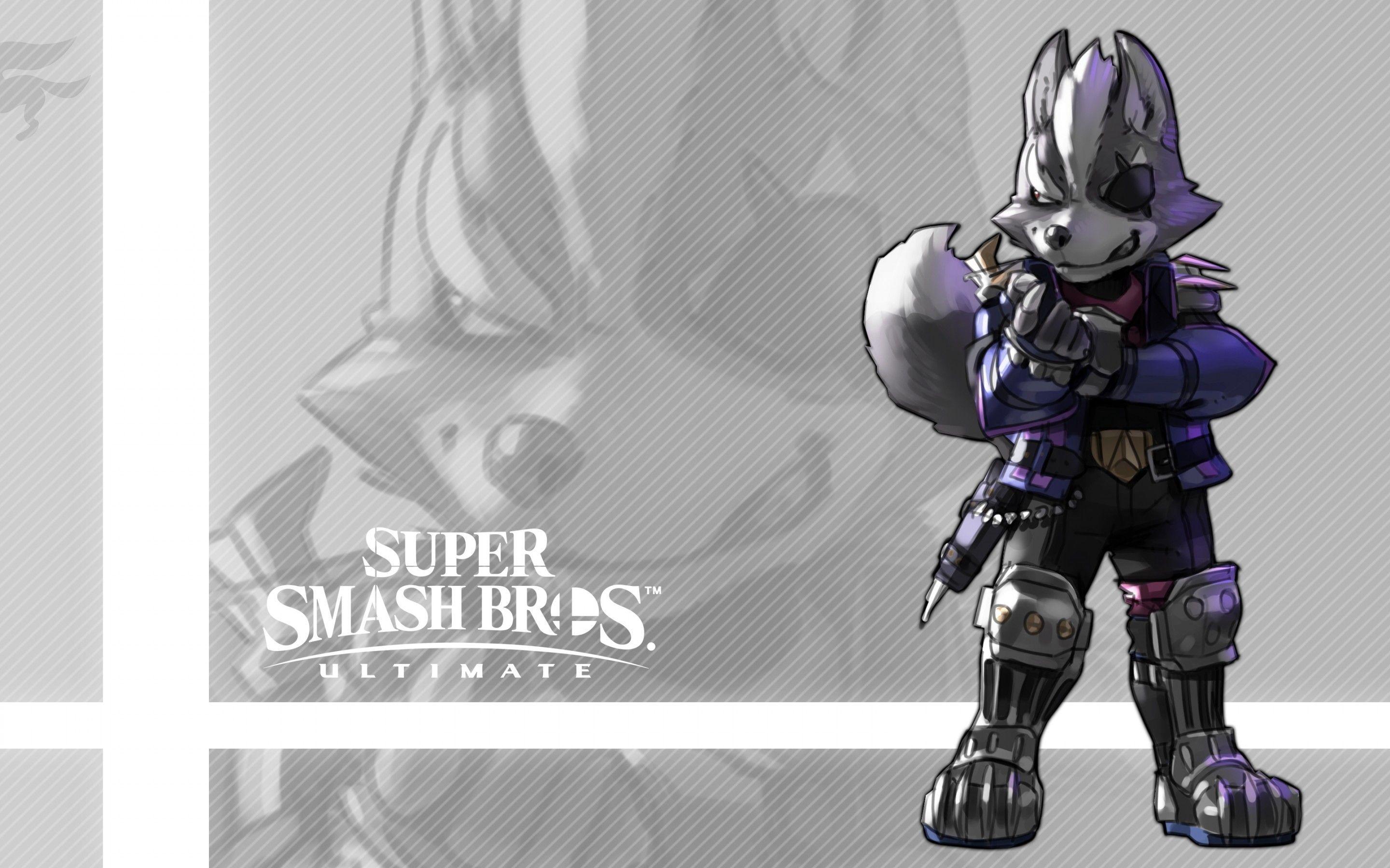 2880x1800 Download 2880x1800 Super Smash Bros. Ultimate, Wolf, Eyepatch