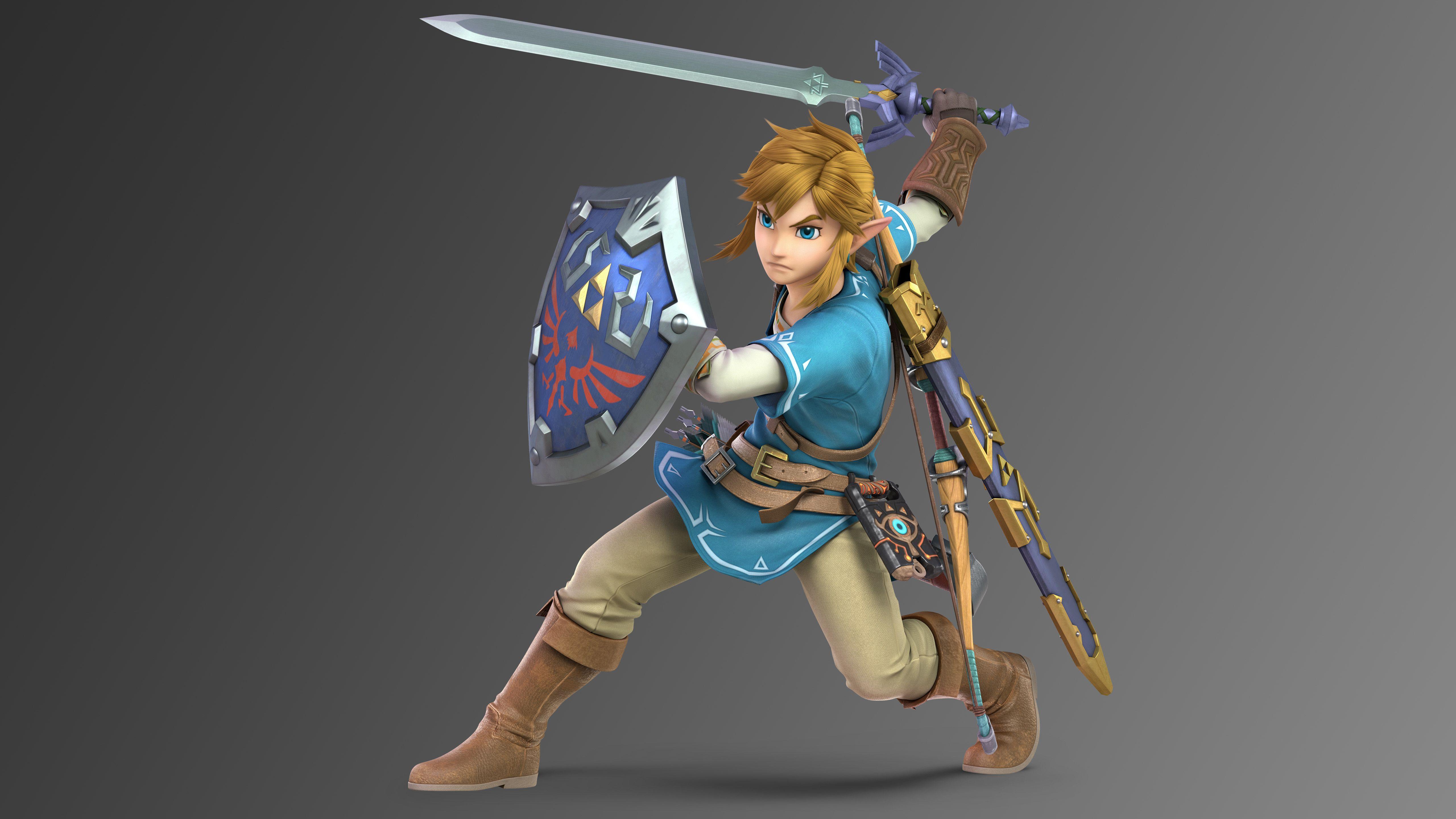 5120x2880 Link Super Smash Bros Ultimate 5k 5k HD 4k Wallpaper