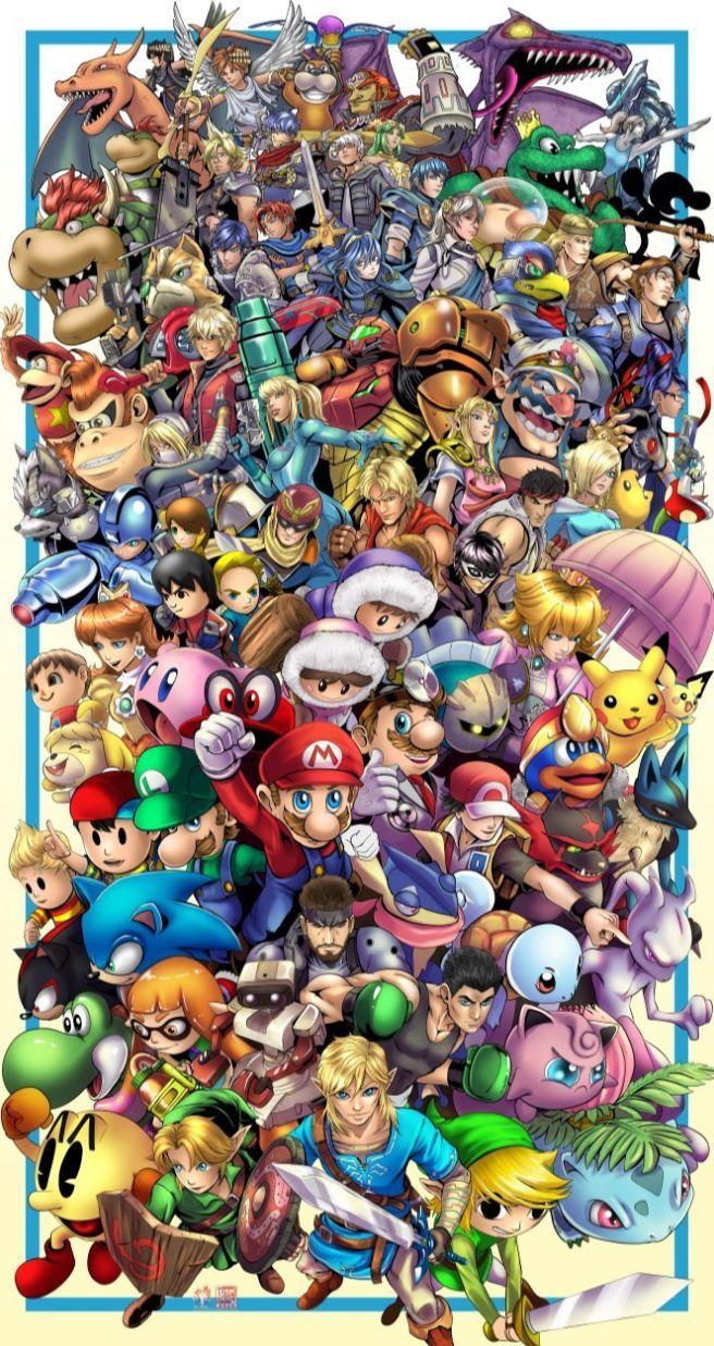 656x1237 Super Smash Bros. Ultimate. Super smash bros brawl, Nintendo