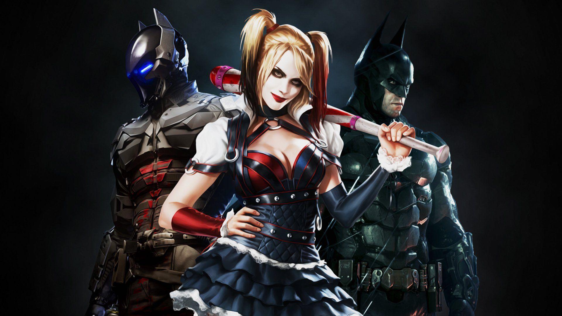 harley quinn arkham knight sexy