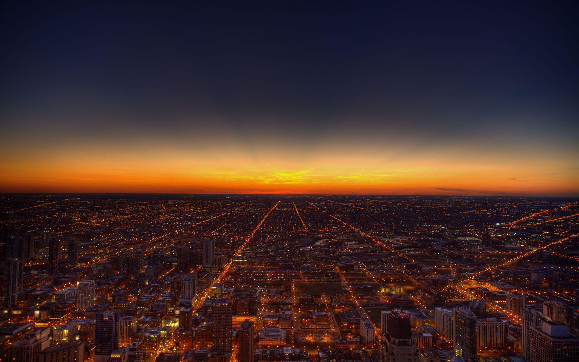 1920x1200 Chicago Winter Picture for Wallpaper. HD Wallpaper