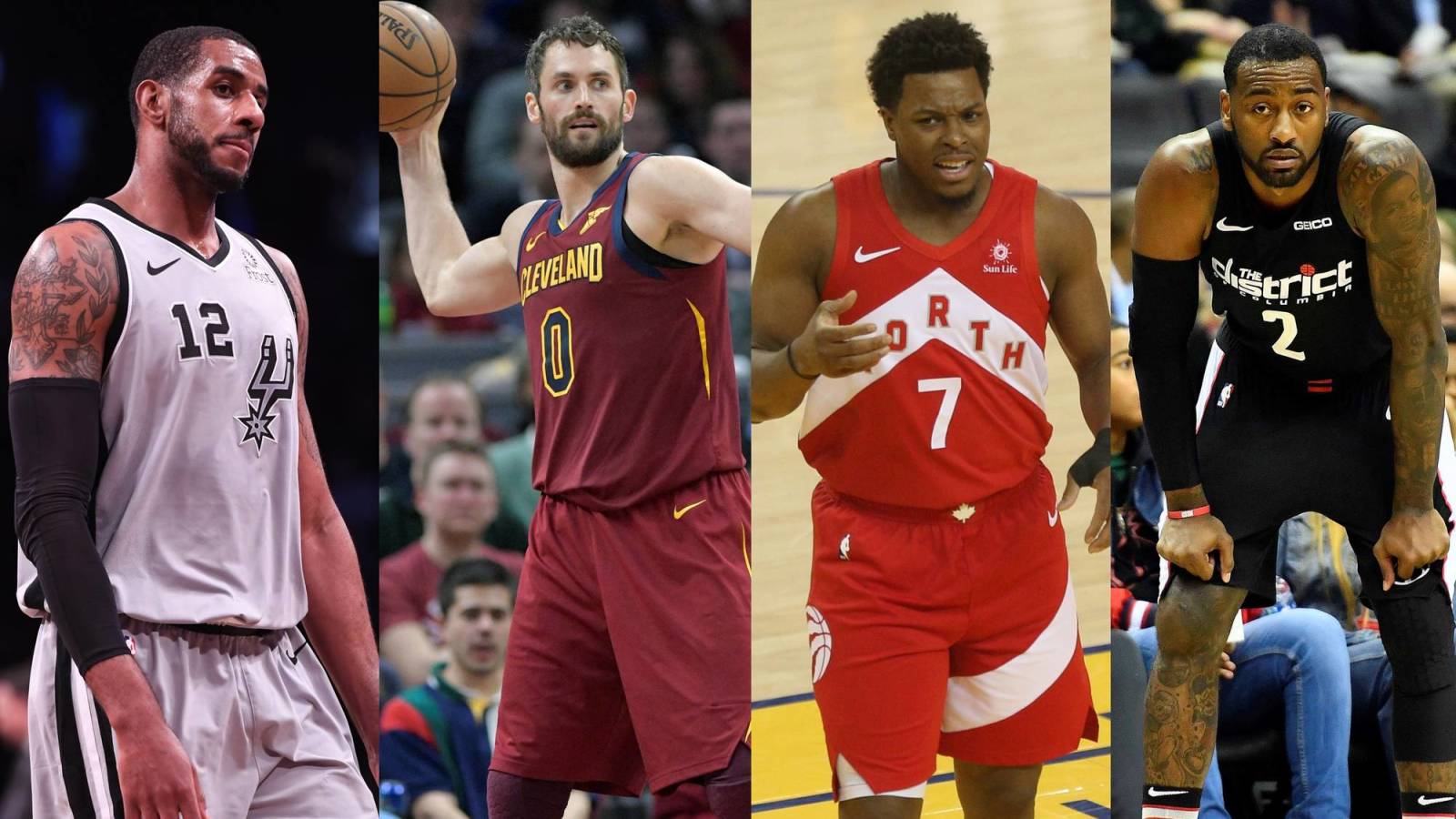 1600x900 Kevin Love, Kyle Lowry (toronto Raptors) And John