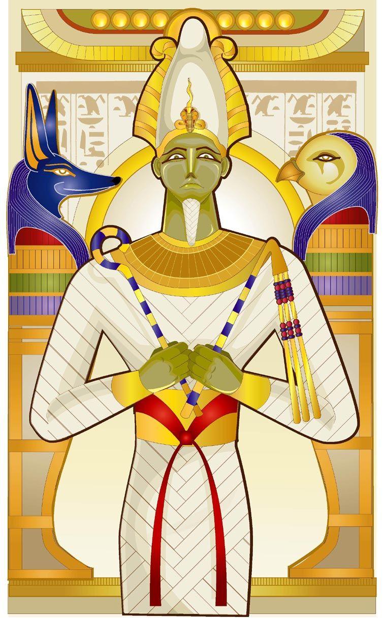 756x1220 Osiris god2 by. Warriors Of Myth