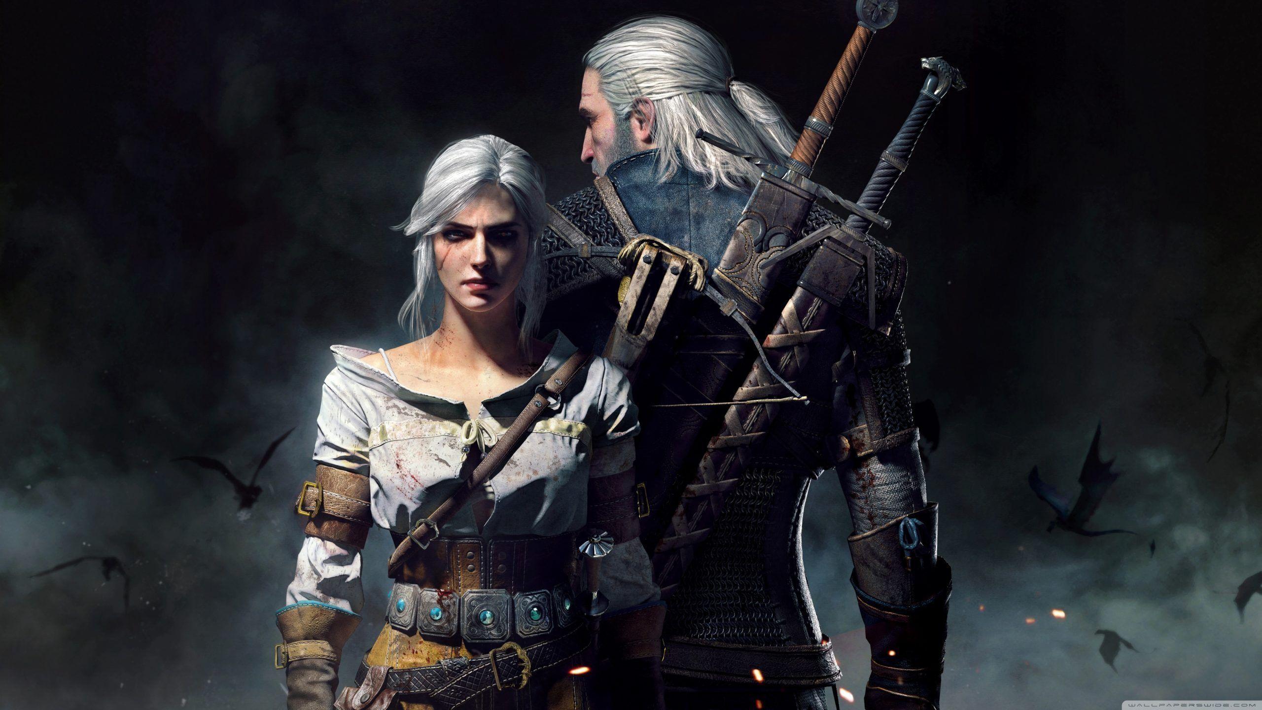 2560x1440 The Witcher HD Phone Wallpaper