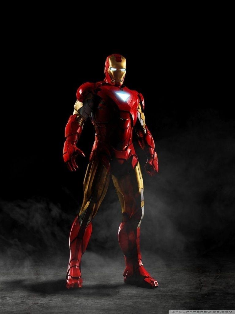 768x1024 Ironman HD Wallpaper