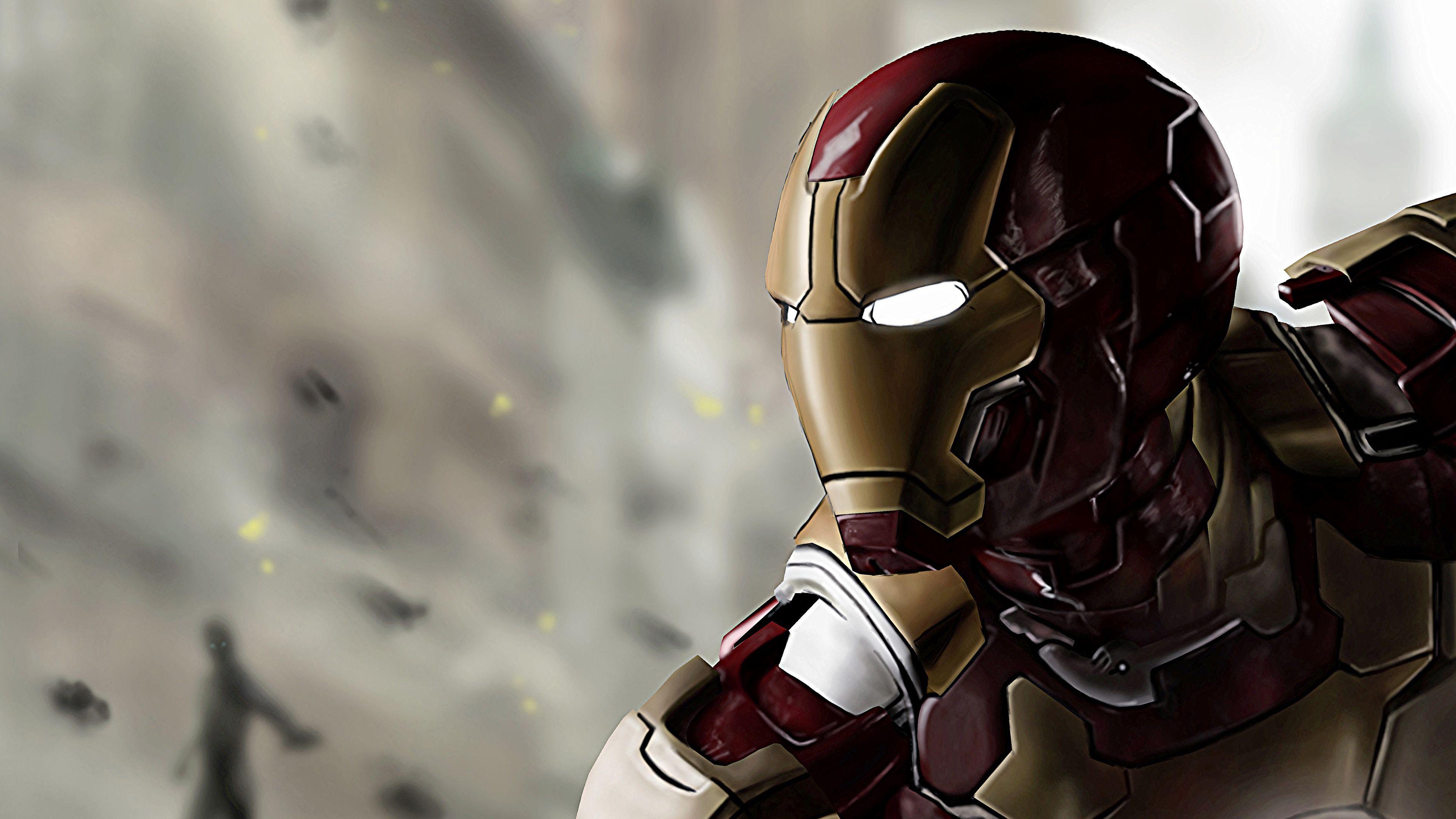 3840x2160 Iron Man In Avengers Age Of Ultron, HD Superheroes, 4k Wallpaper