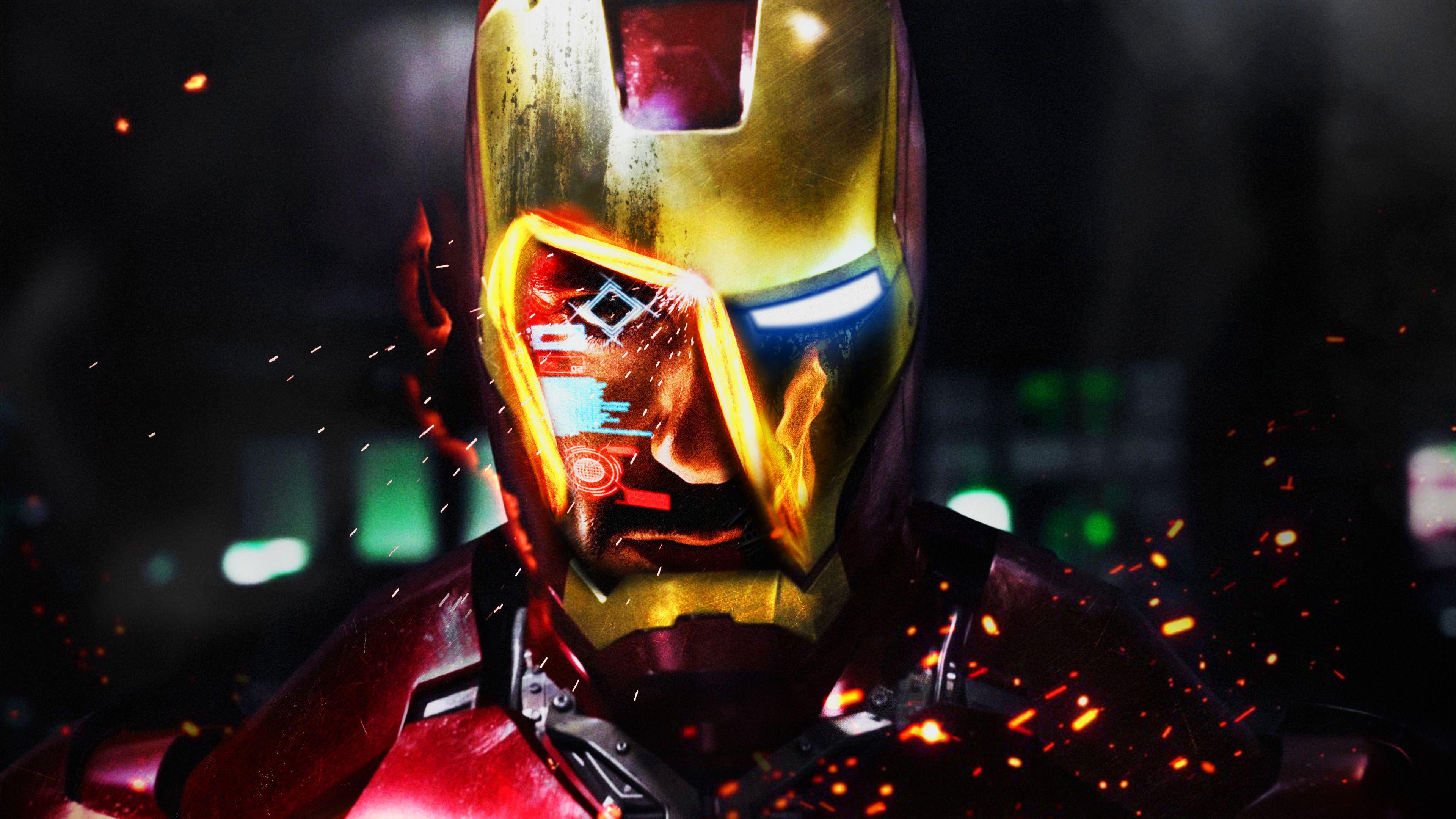 3840x2160 Iron Man Wallpaper And Background Jpg Man HD 4k