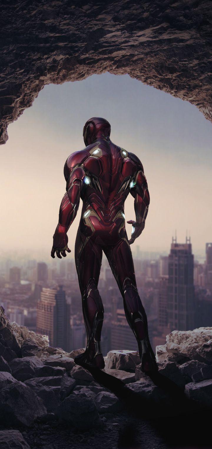 720x1520 Iron Man Cave 4K 720x1520 Resolution Wallpaper, HD Movies