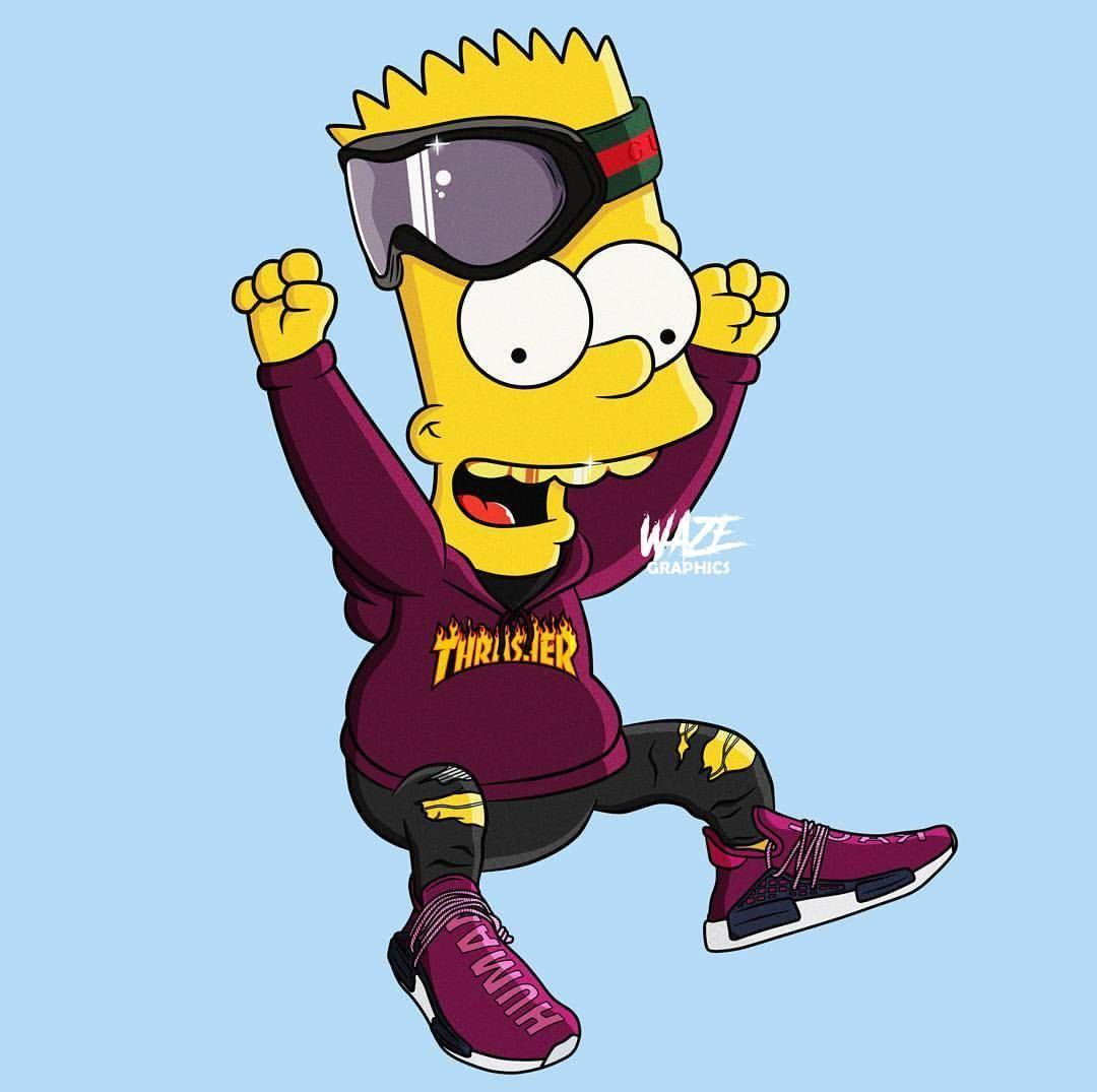 Supreme Bart Simpson Wallpapers - Top Free Supreme Bart Simpson ...