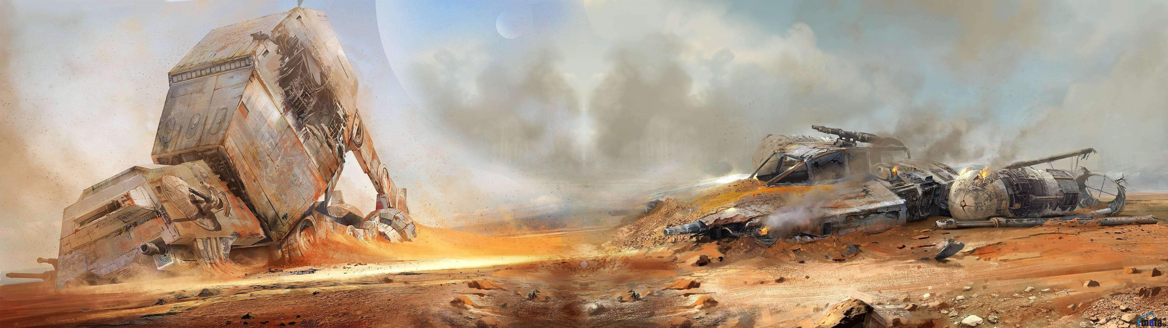 3840x1080 Star Wars Dual Screen, HD Wallpaper & background Download