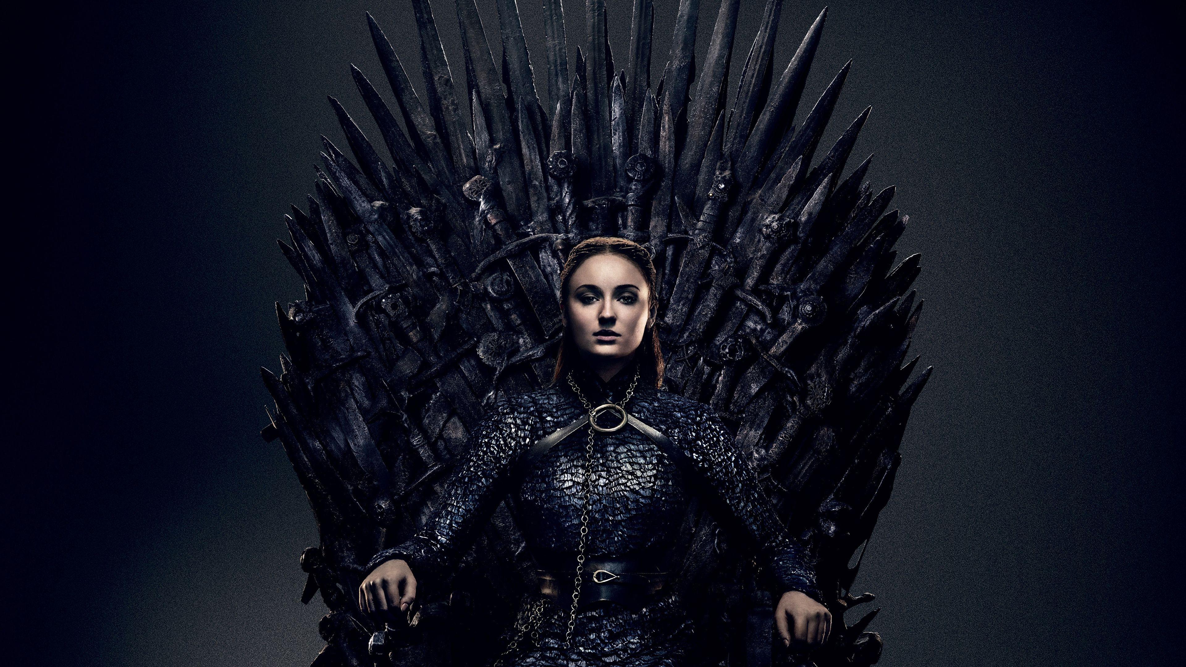 3840x2160 Sansa Stark in Game of Thrones Season 8 4K Wallpaper. HD