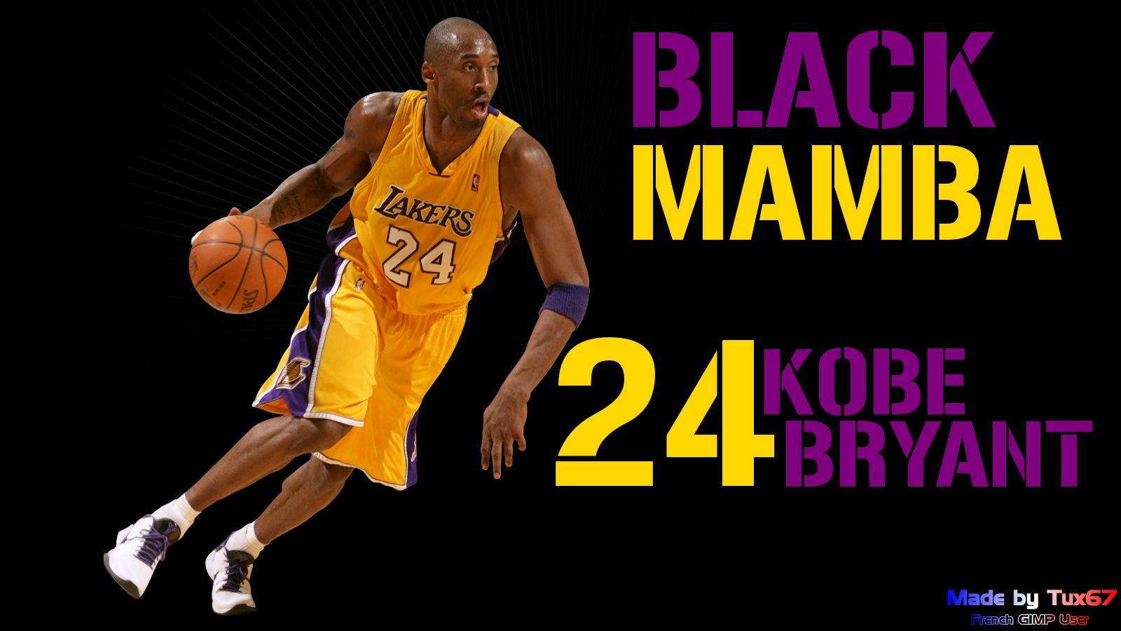 1600x900 Hình nền Kobe Bryant Black Mamba Chất lượng cao - Kobe Bryant