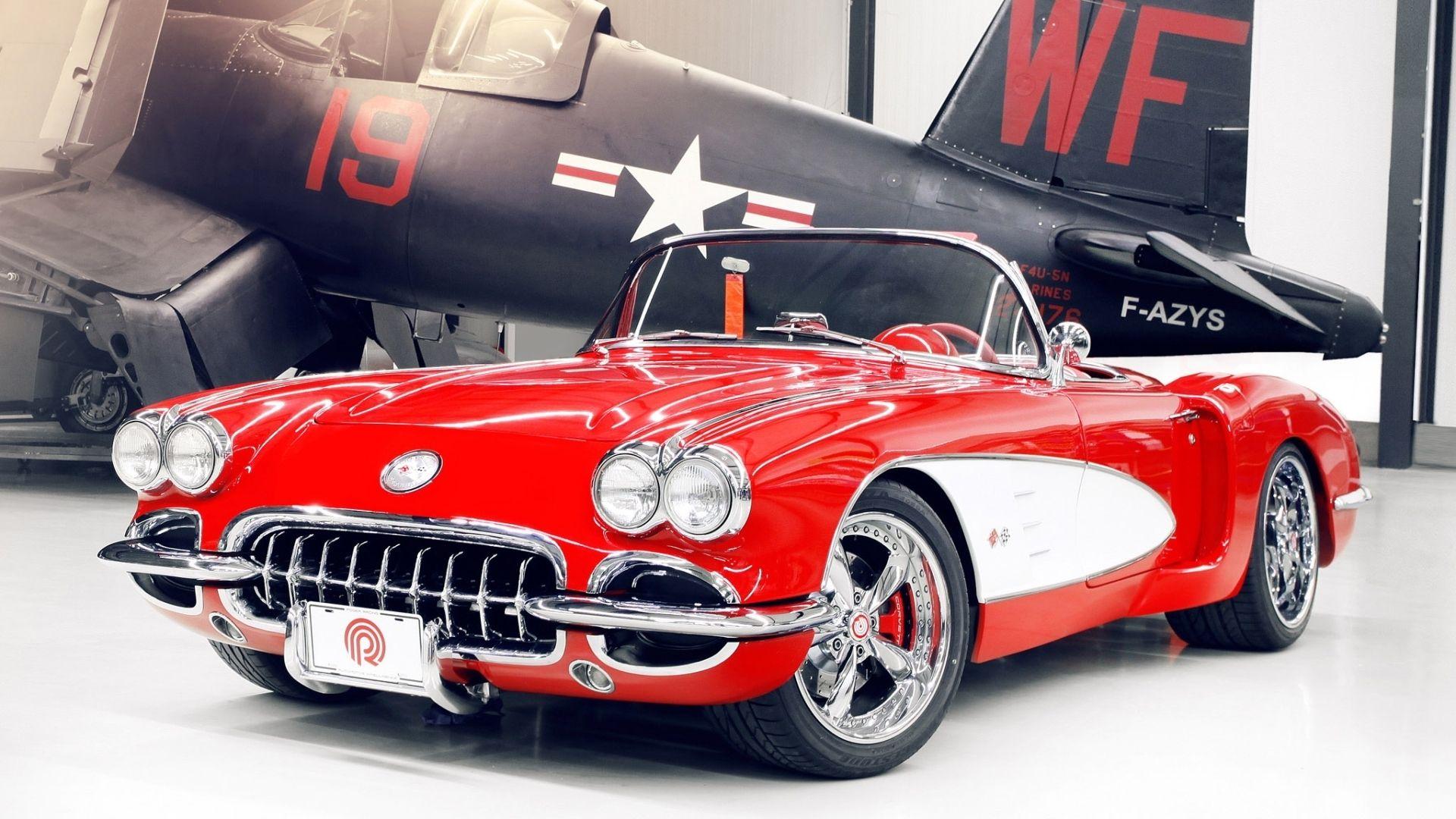 1920x1080 Chevrolet Corvette C1. Automotive. Chevrolet