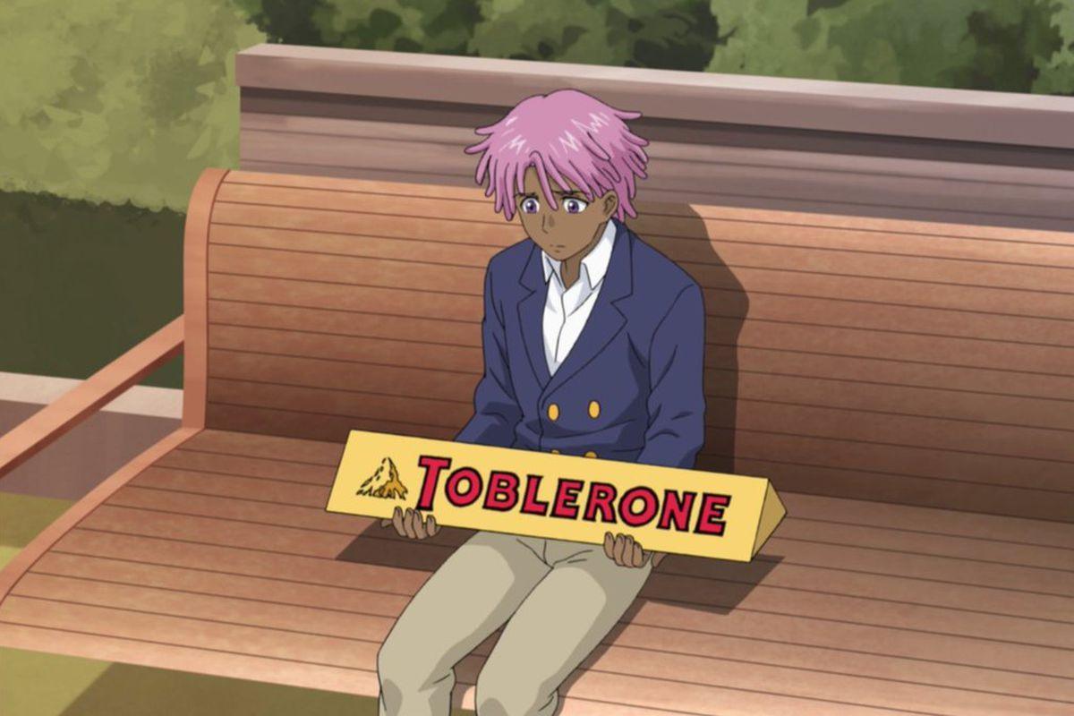 1200x800 Neo Yokio's big Toblerone is real, to the internet's delight