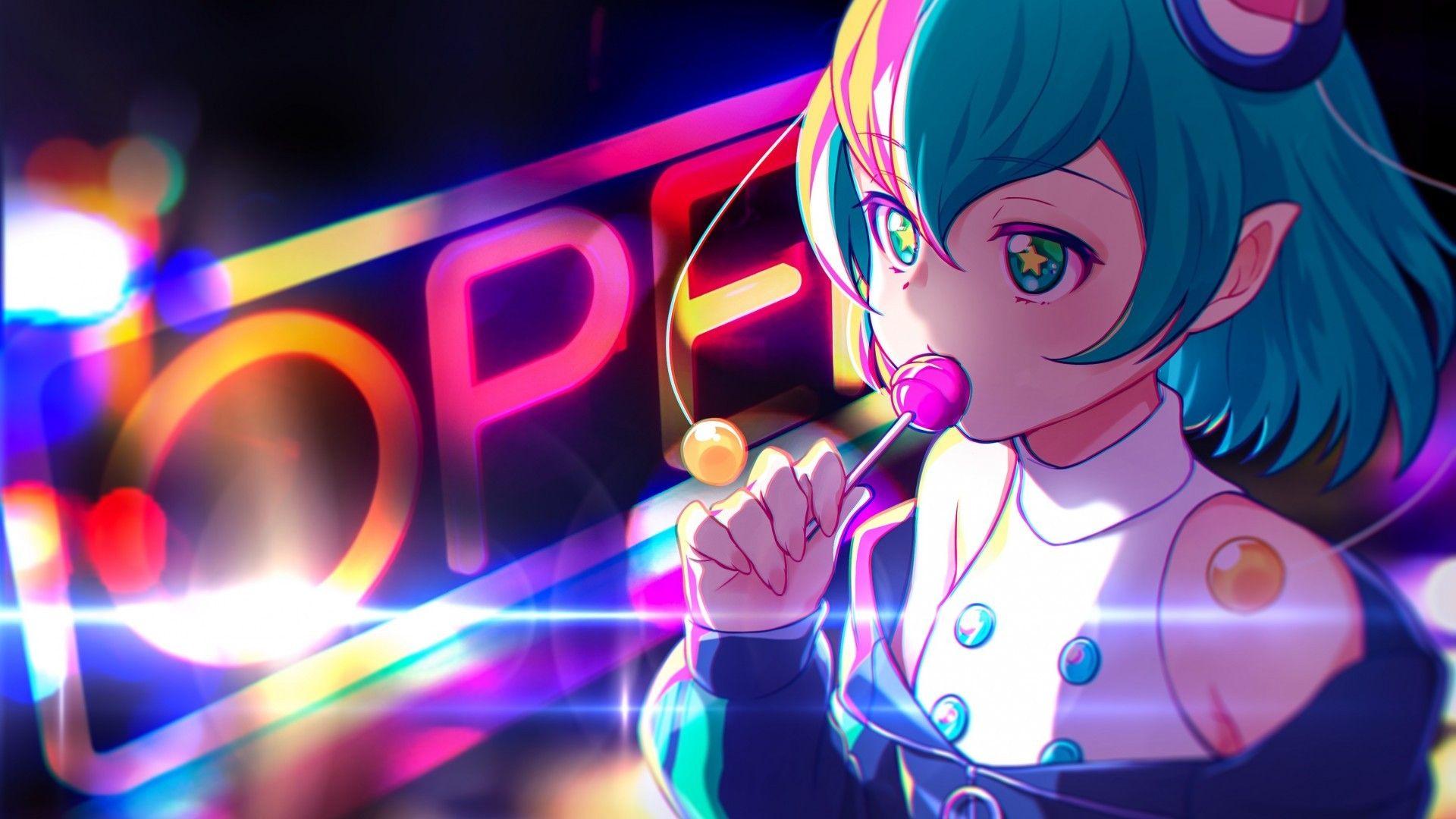 1920x1080 Download 1920x1080 Hagoromo Lala, Star Twinkle Precure, Aqua Hair
