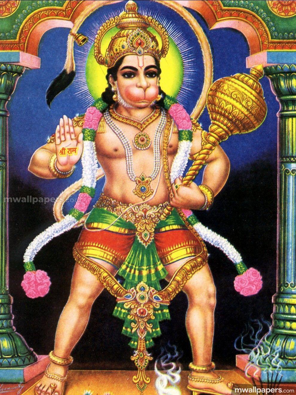 990x1320 Hanuman HD Wallpaper Image (1080p) Hindu God, Download