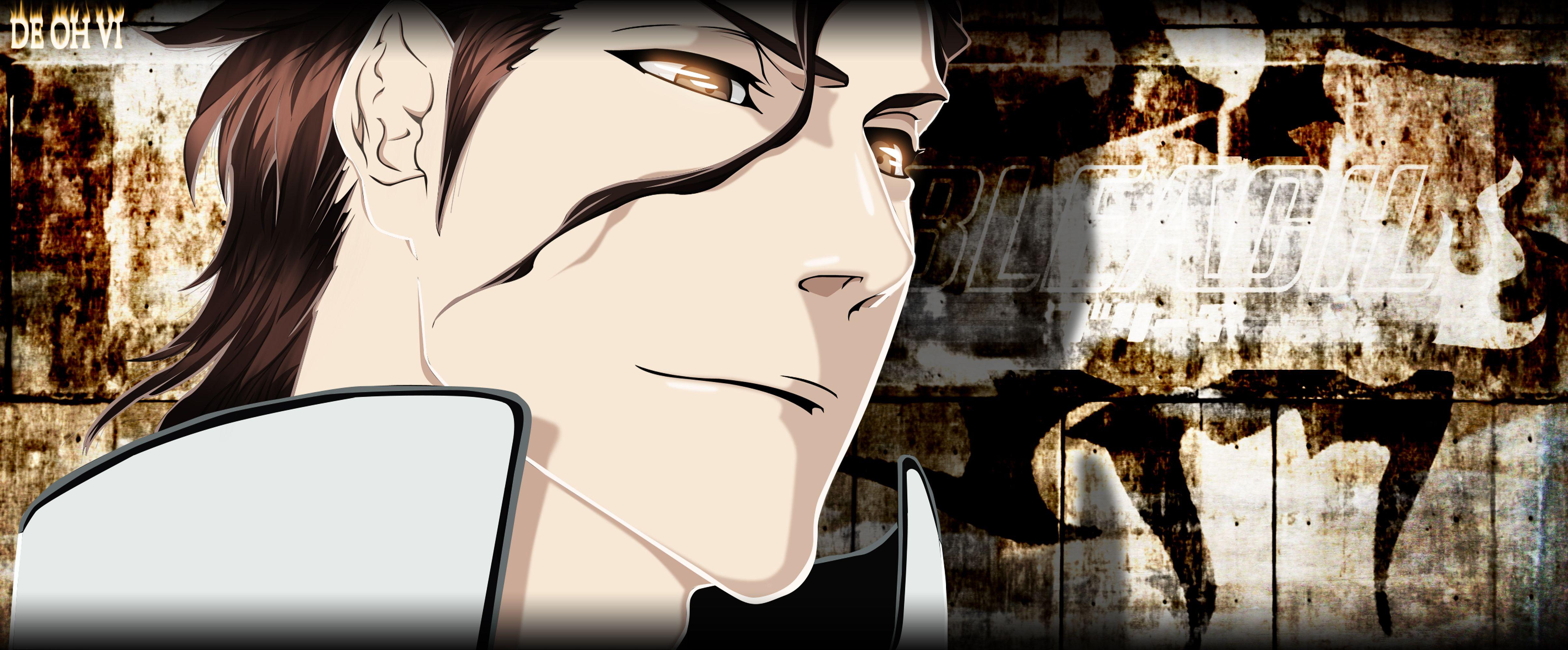 4819x1999 Aizen Sousuke Wallpaper Anime