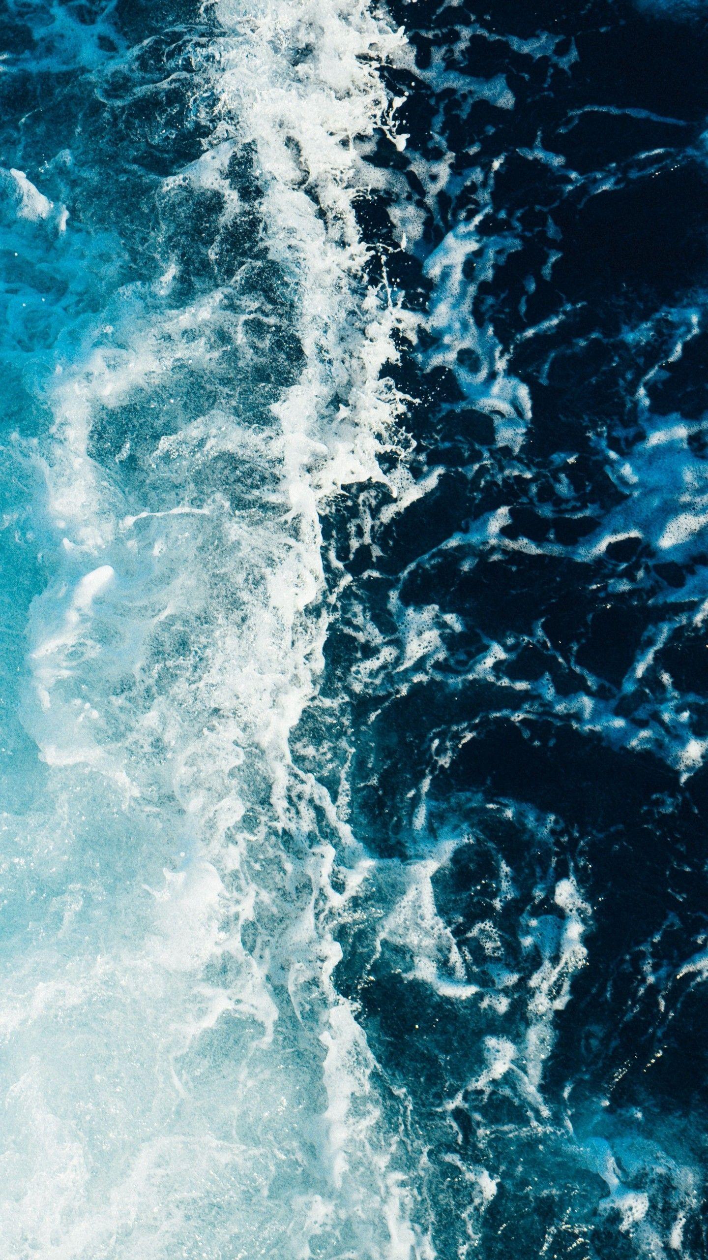 1440x2560 Sea Foam Surf Wallpaper - [1440x2560]