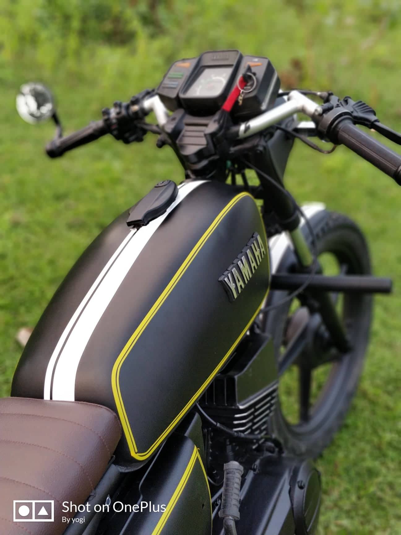 yamaha rx100 painting model