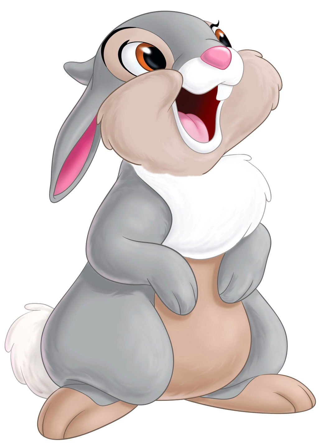 1035x1430 Thumper Bambi Transparent PNG Clip Art Image