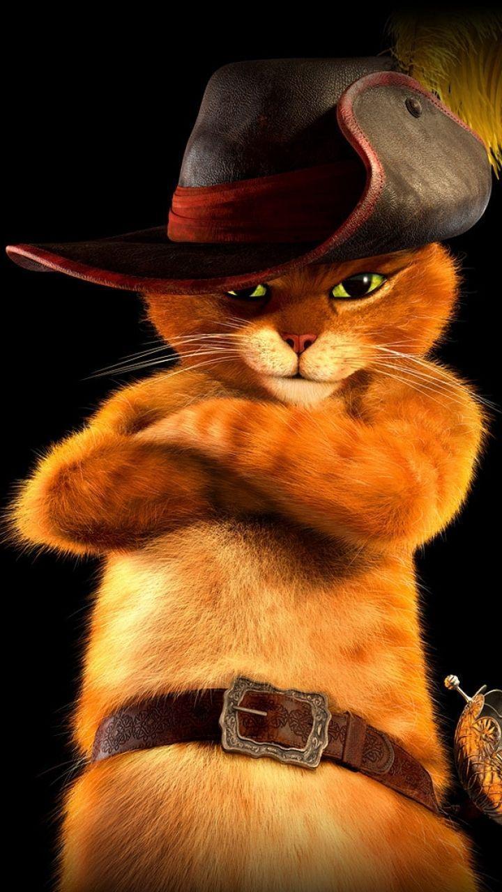 720x1280 Puss In Boots Wallpaper