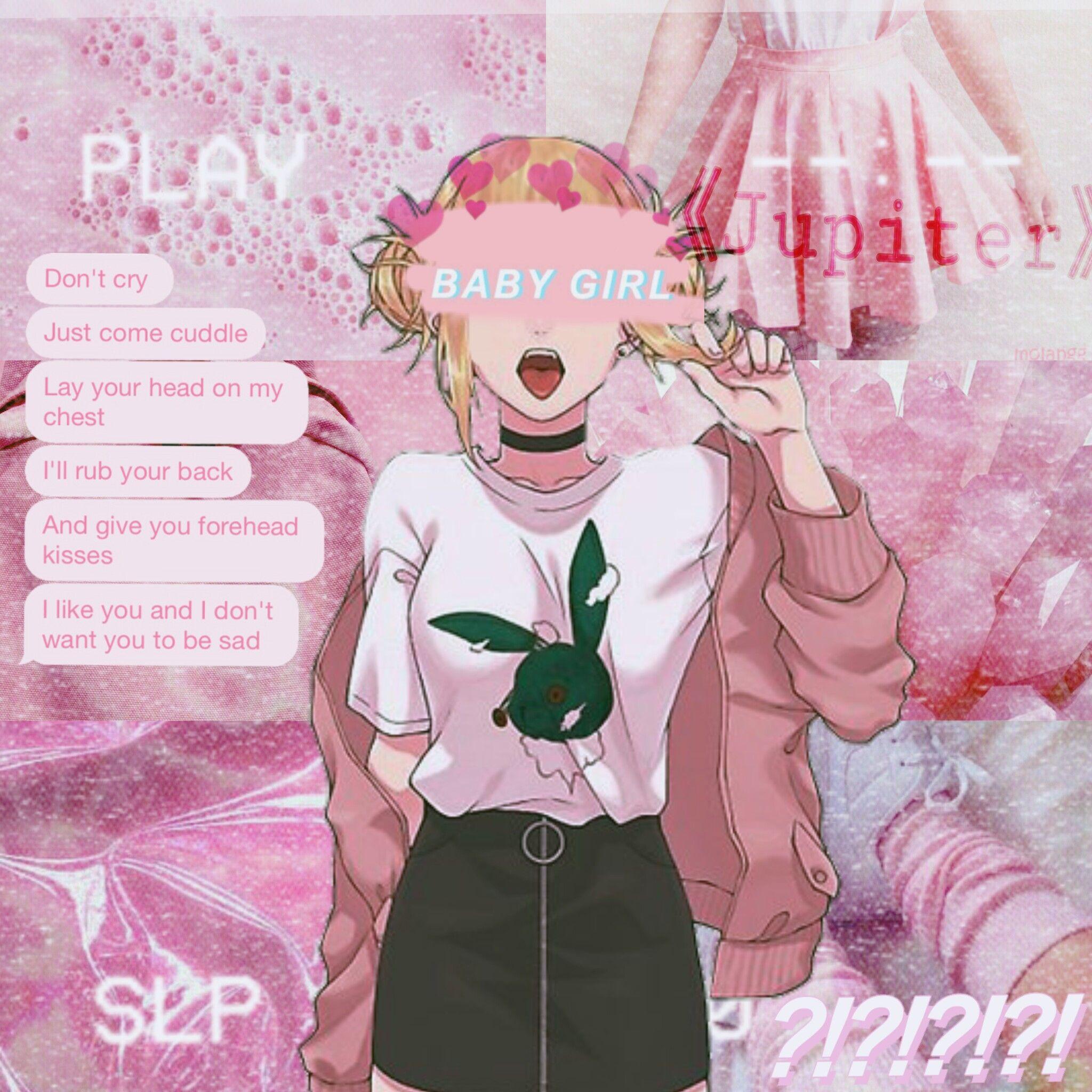 2048x2048 himiko toga myheroacademia màu hồng thẩm mỹ hồng thẩm mỹ