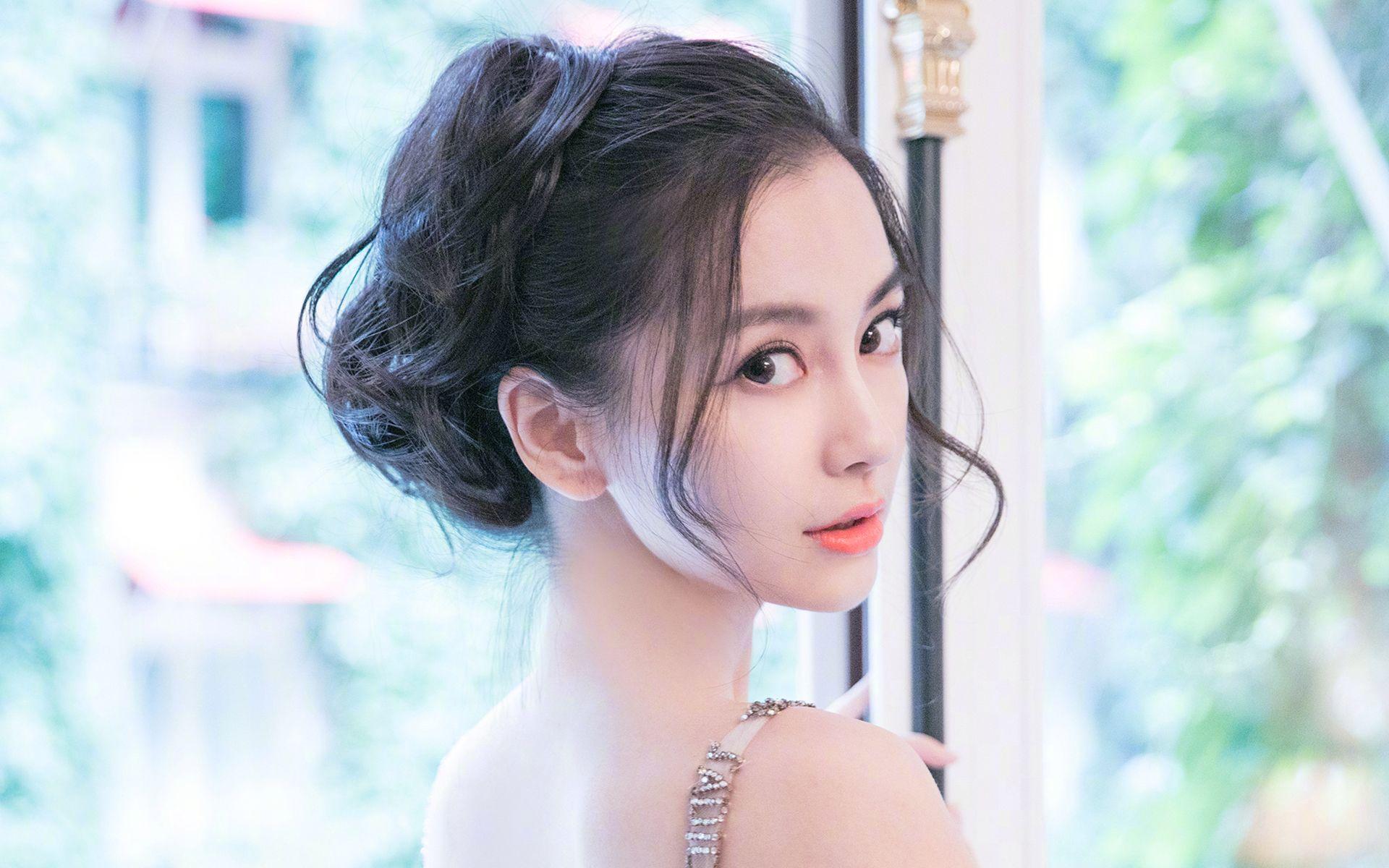 1920x1200 Download wallpaper Angela Yeung Wing, asian girls, chinese models