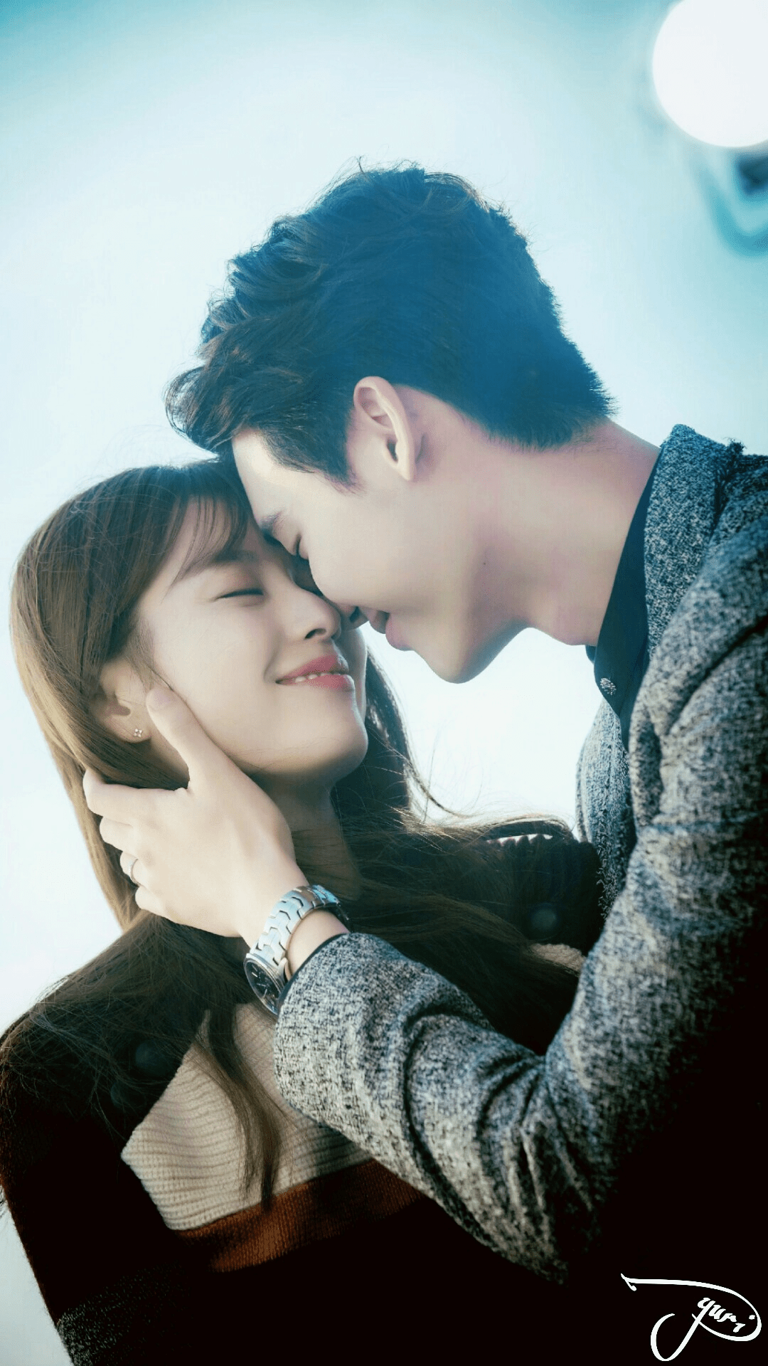 1080x1920 Lee Jong Suk & Han Hyo Joo (JongJoo Couple) W Wallpaper