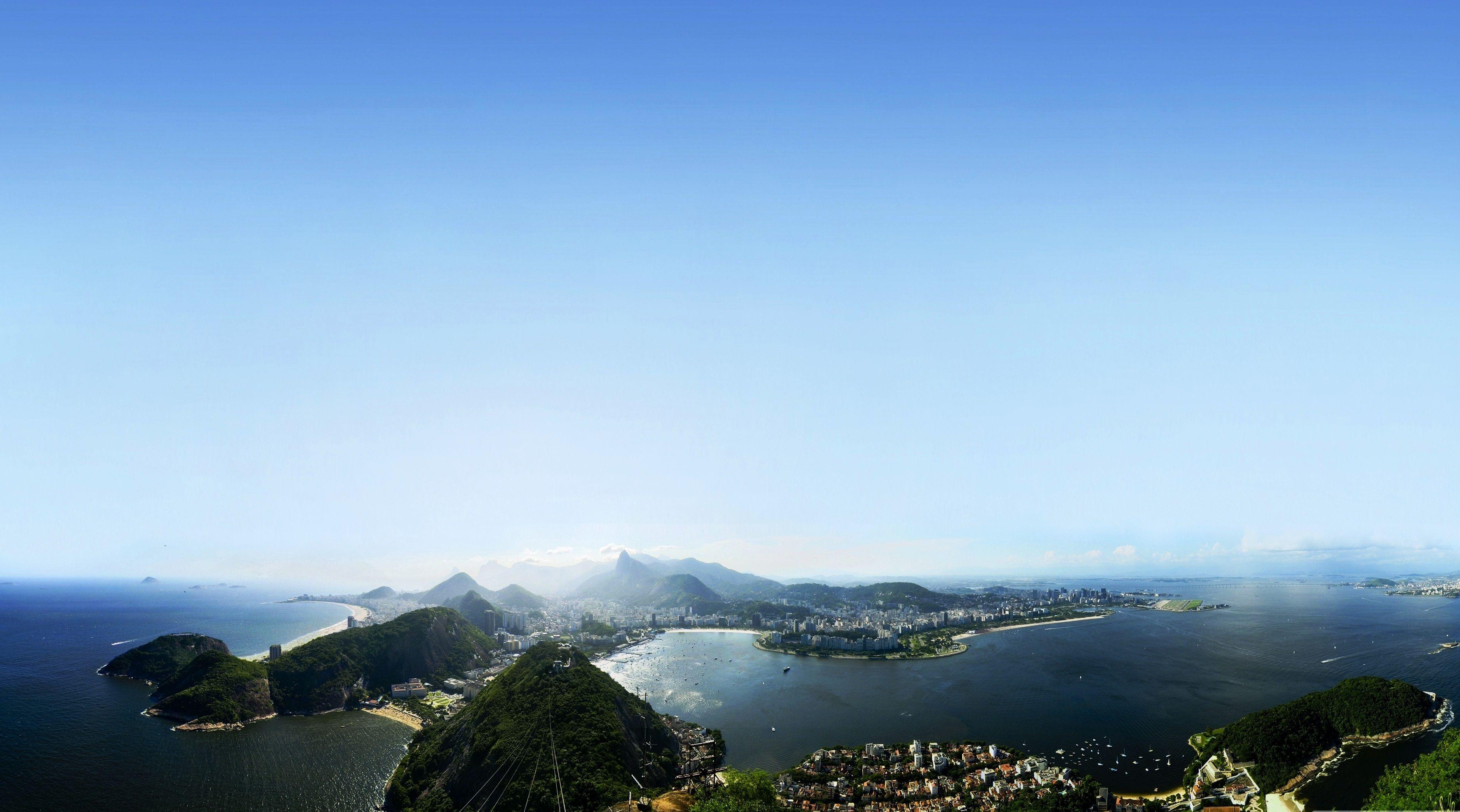 3840x2137 Wallpaper Rio de Janeiro, beautiful, sea, beautiful, islands, brazil