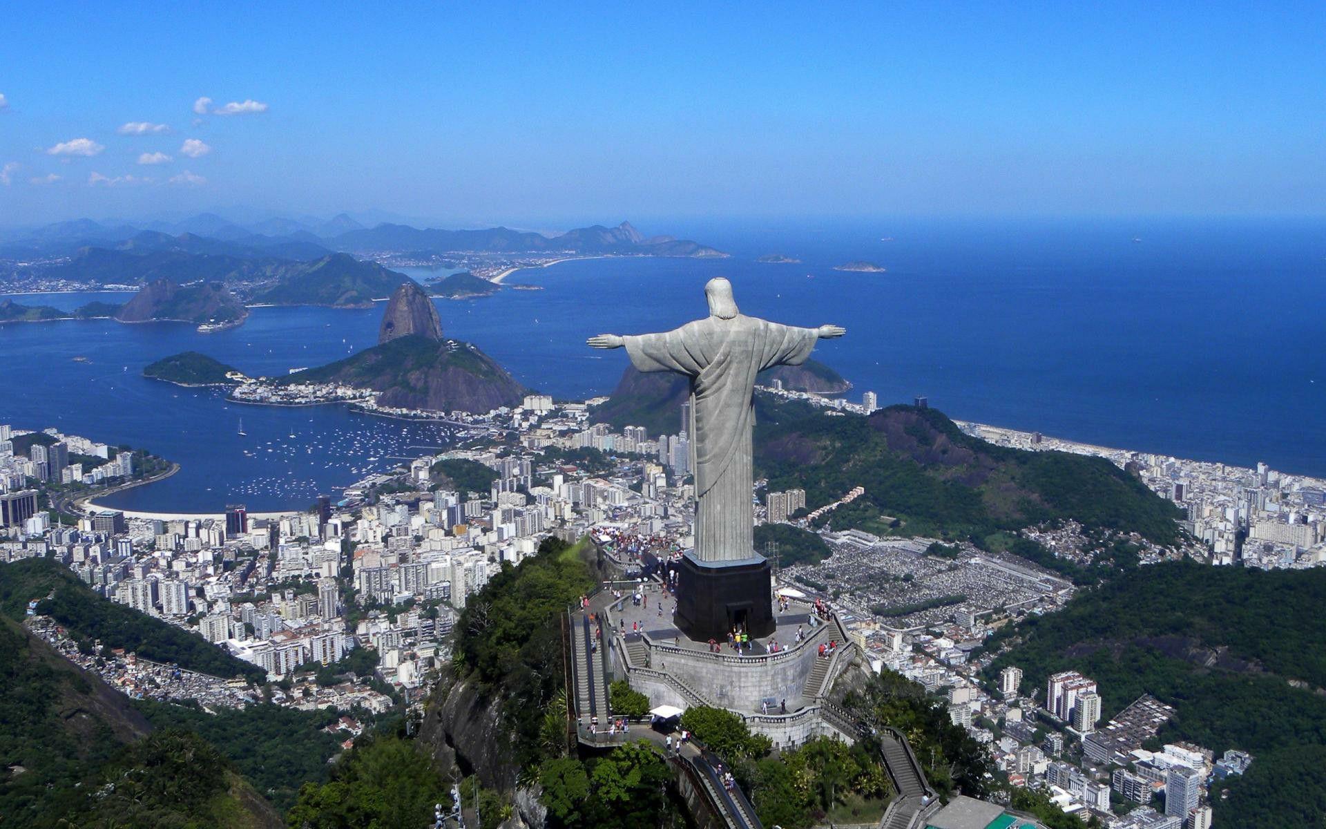 1920x1200 Rio Brazil City Wallpaper. HD Desktop Background