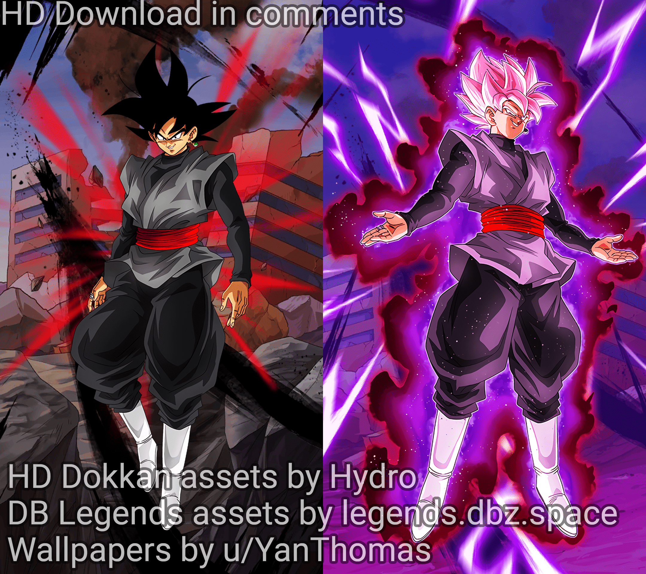2160x1920 HD Transformable Goku Black Wallpaper Concept