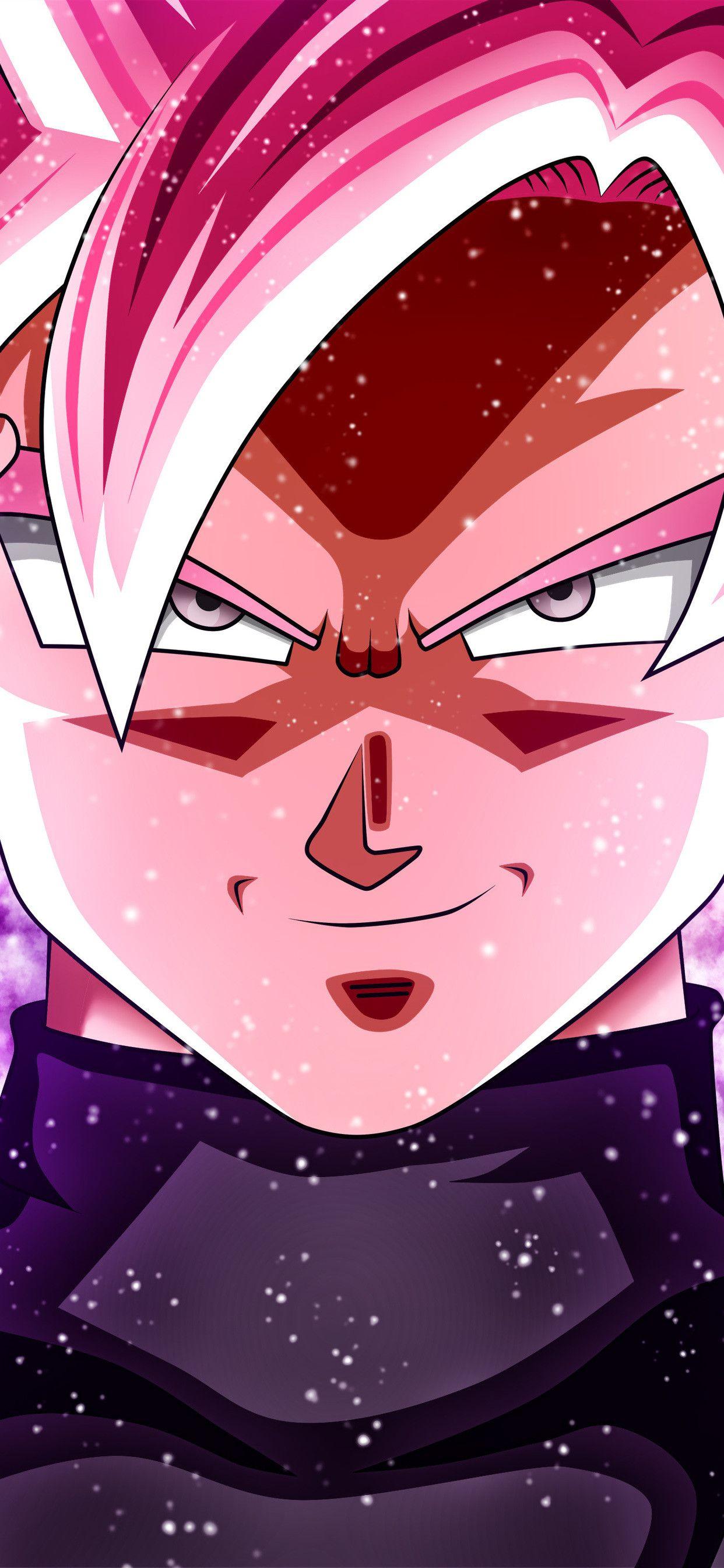 1242x2688 Goku Black Wallpaper