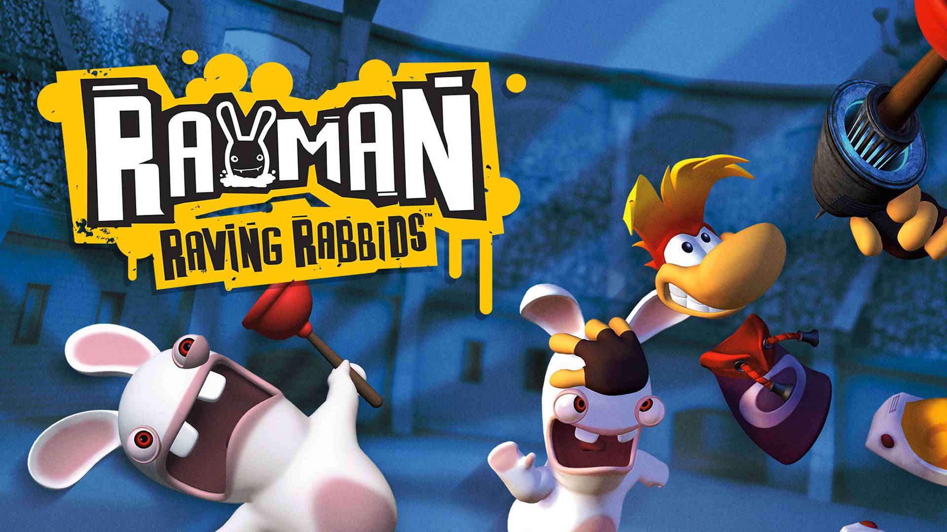 1920x1080 Rayman Raving Rabbids Review