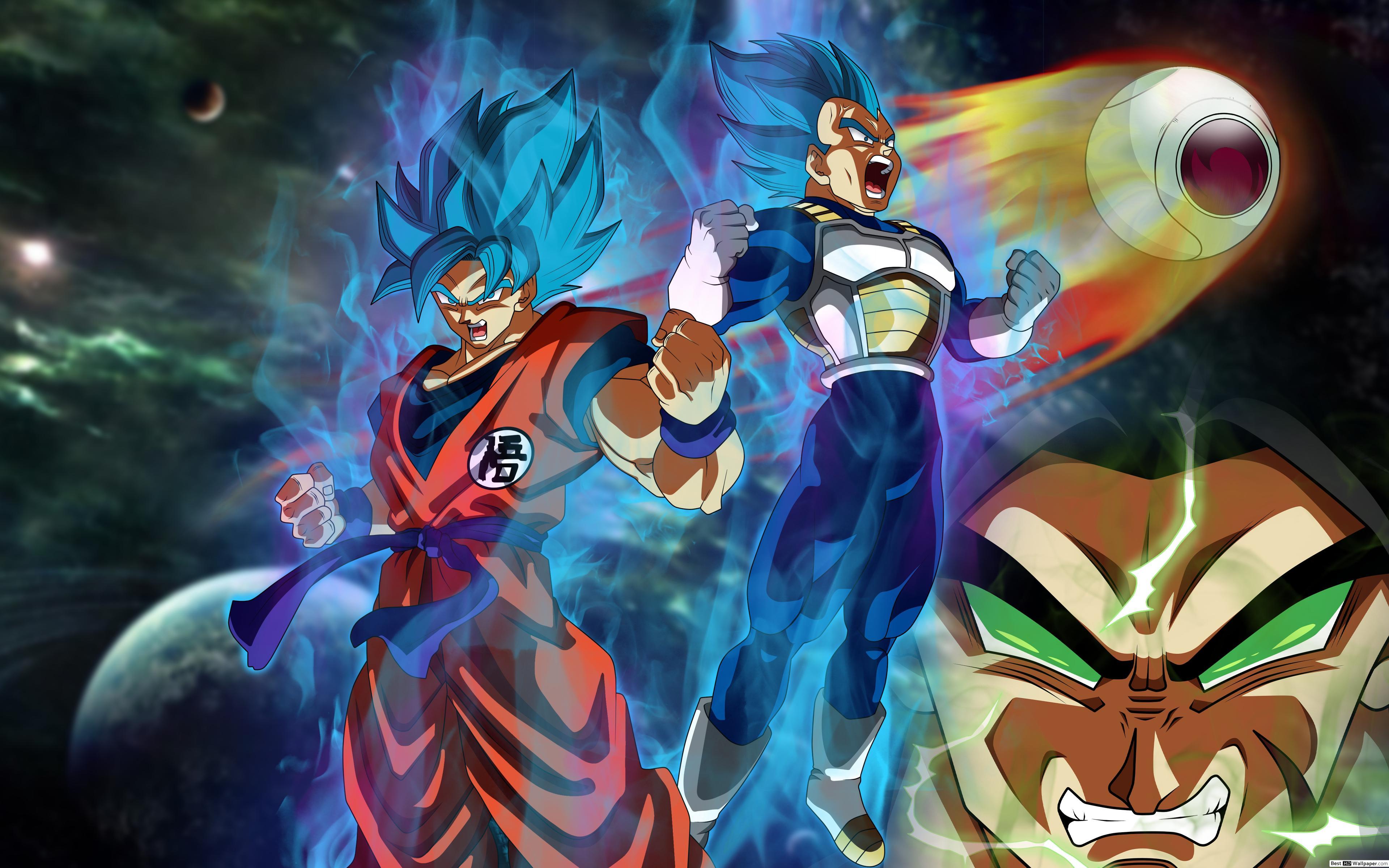 3840x2400 Dragon Ball Super Broly Movie, Vegeta & Broly HD wallpaper