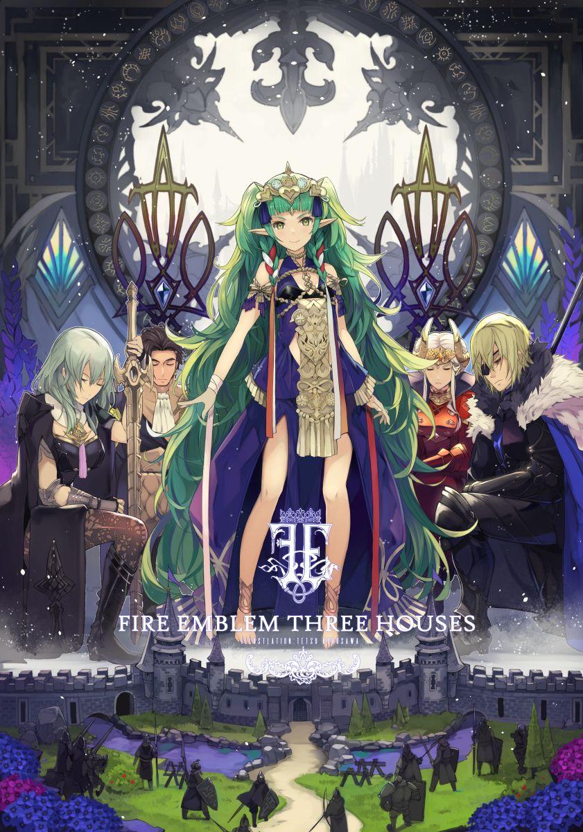 841x1200 Fire Emblem Three Houses Phone Wallpaper