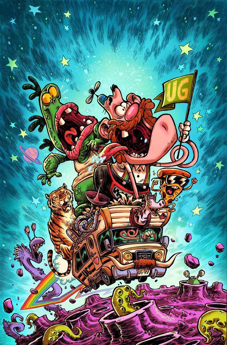 725x1101 Uncle Grandpa Cover. Arte com