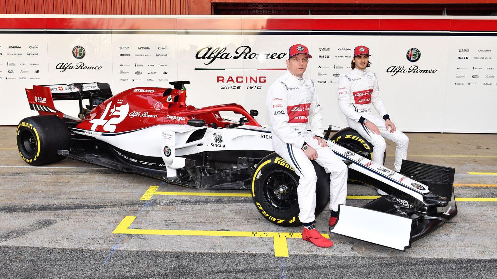 1600x900 Alfa Romeo launches its F1 car for 2019. Get the latest car news