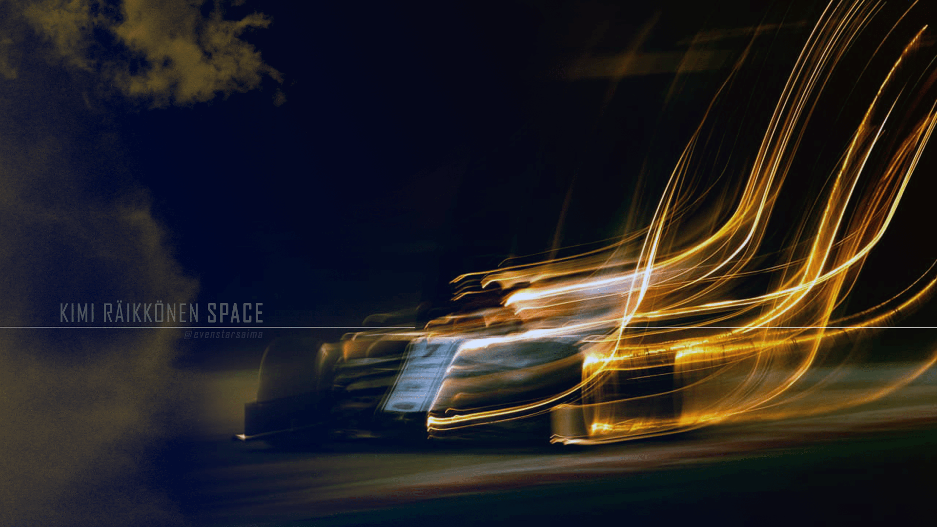 1920x1080 Desktop + Mobile Wallpaper. KIMI RÄIKKÖNEN SPACE
