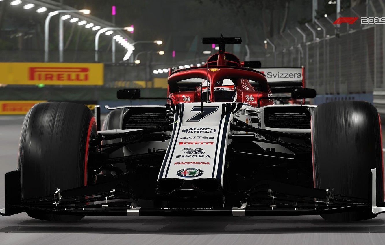 1332x850 Wallpaper track, racing car, Alfa Romeo C F1