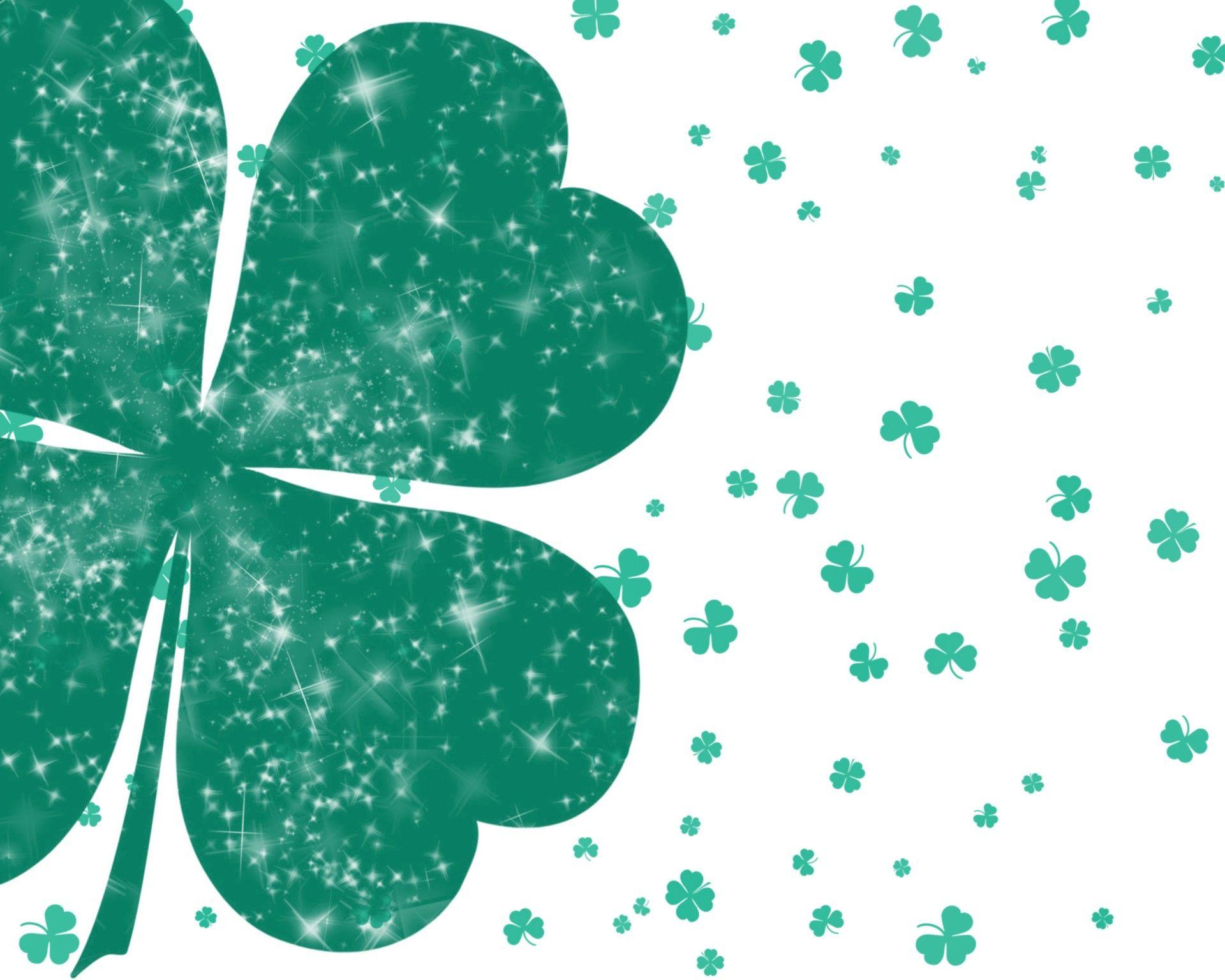 1920x1536 Four Leaf Clovers Background Free Domain Picture