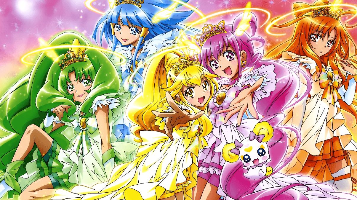 Glitter ForcePrecure News Reacts And thoughts glitter force doki doki  HD phone wallpaper  Pxfuel