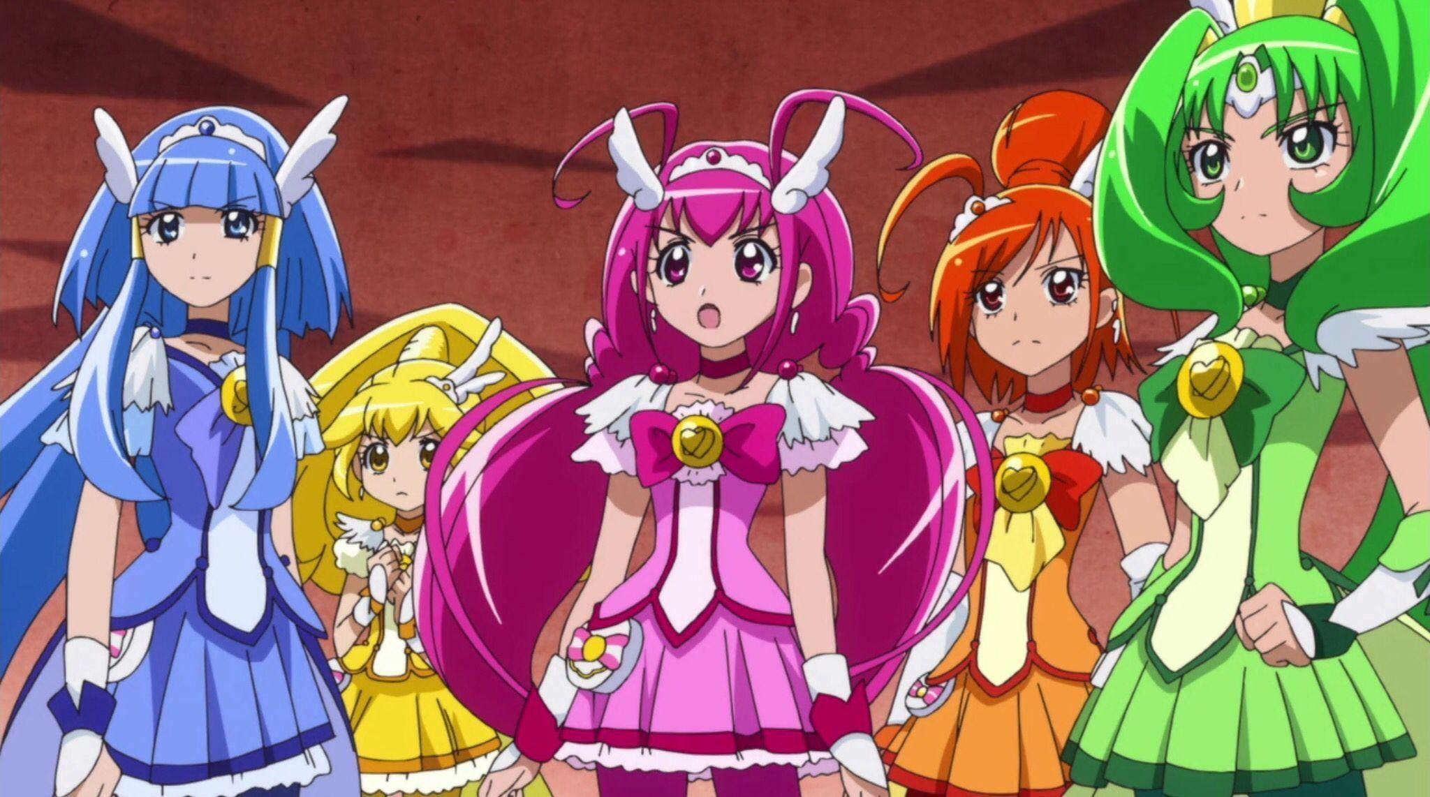 2048x1142 Anime Glitter Force