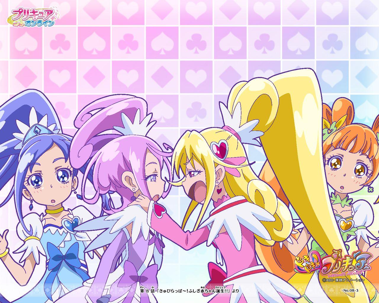 Pretty Cure Wallpapers Top Free Pretty Cure Backgrounds Wallpaperaccess 1298