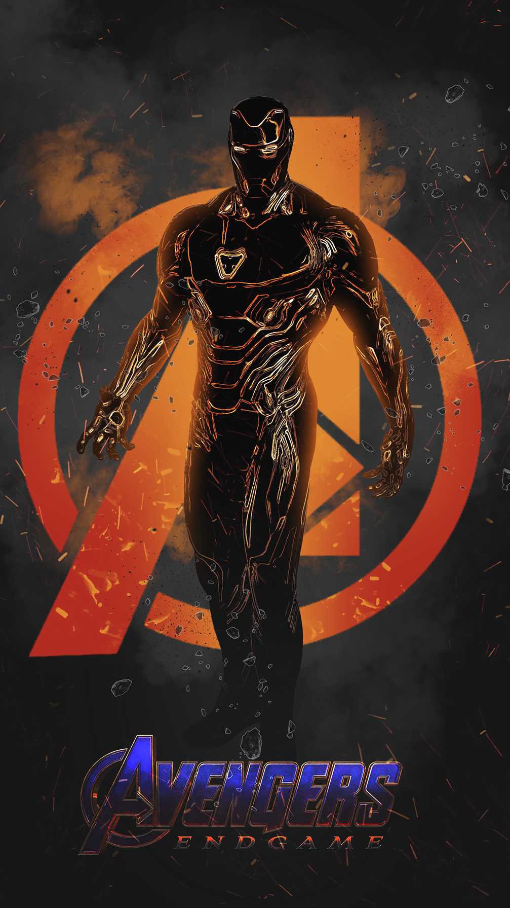 1007x1791 Avengers Endgame Armor Iron Man iPhone Wallpaper
