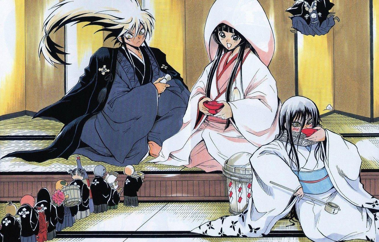 1332x850 Wallpaper gifts, Japanese clothing, wedding, the ceremony, turn