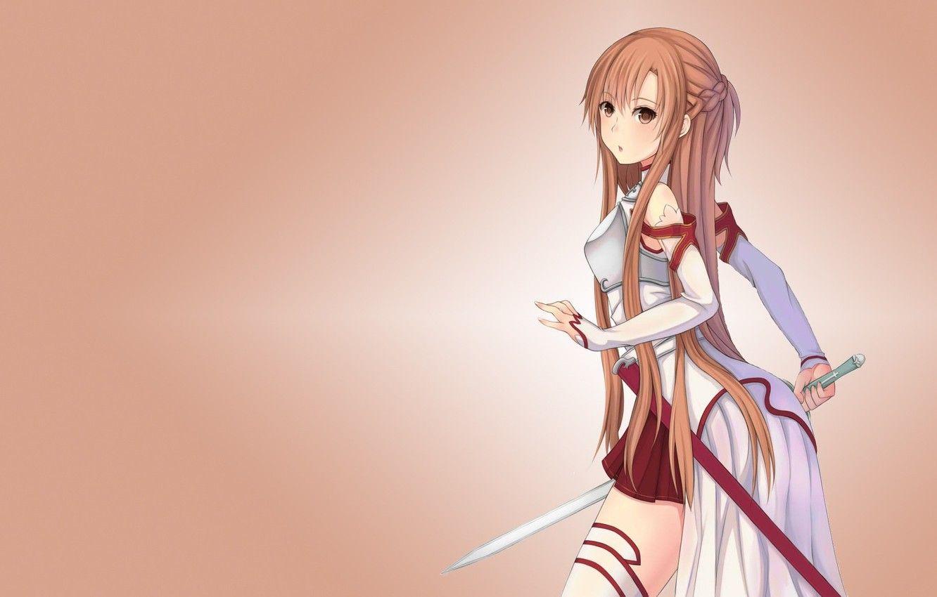 1332x850 Wallpaper sword, sword art online, Sword Art Online, Asuna Yuuki